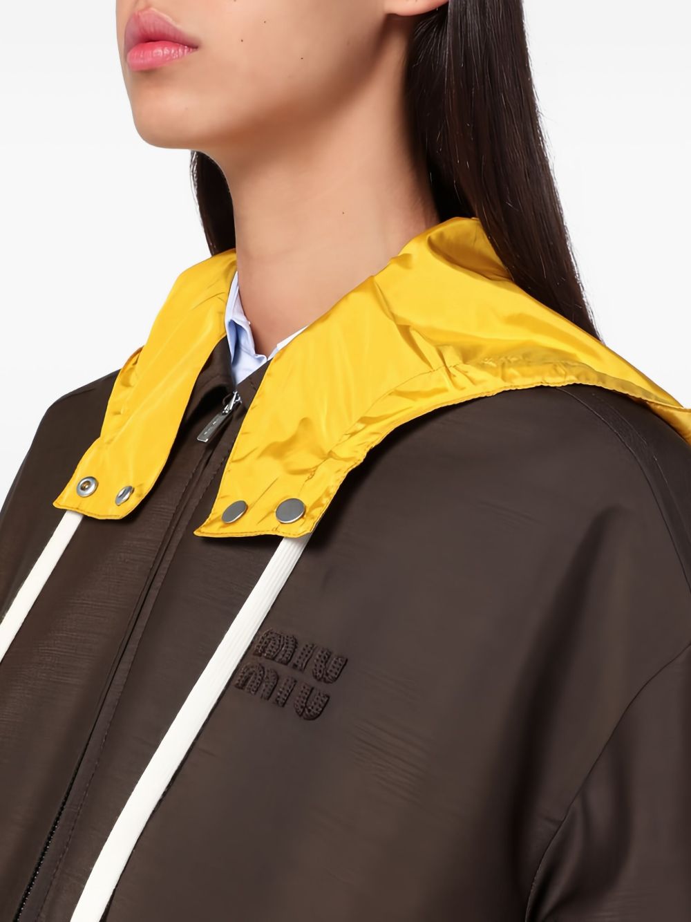 Miu Miu Coats Brown ML126817HVF04NJ (MIU MIU / カジュアルジャケット ) | MIU MIU (ミュウミュウ)(4)