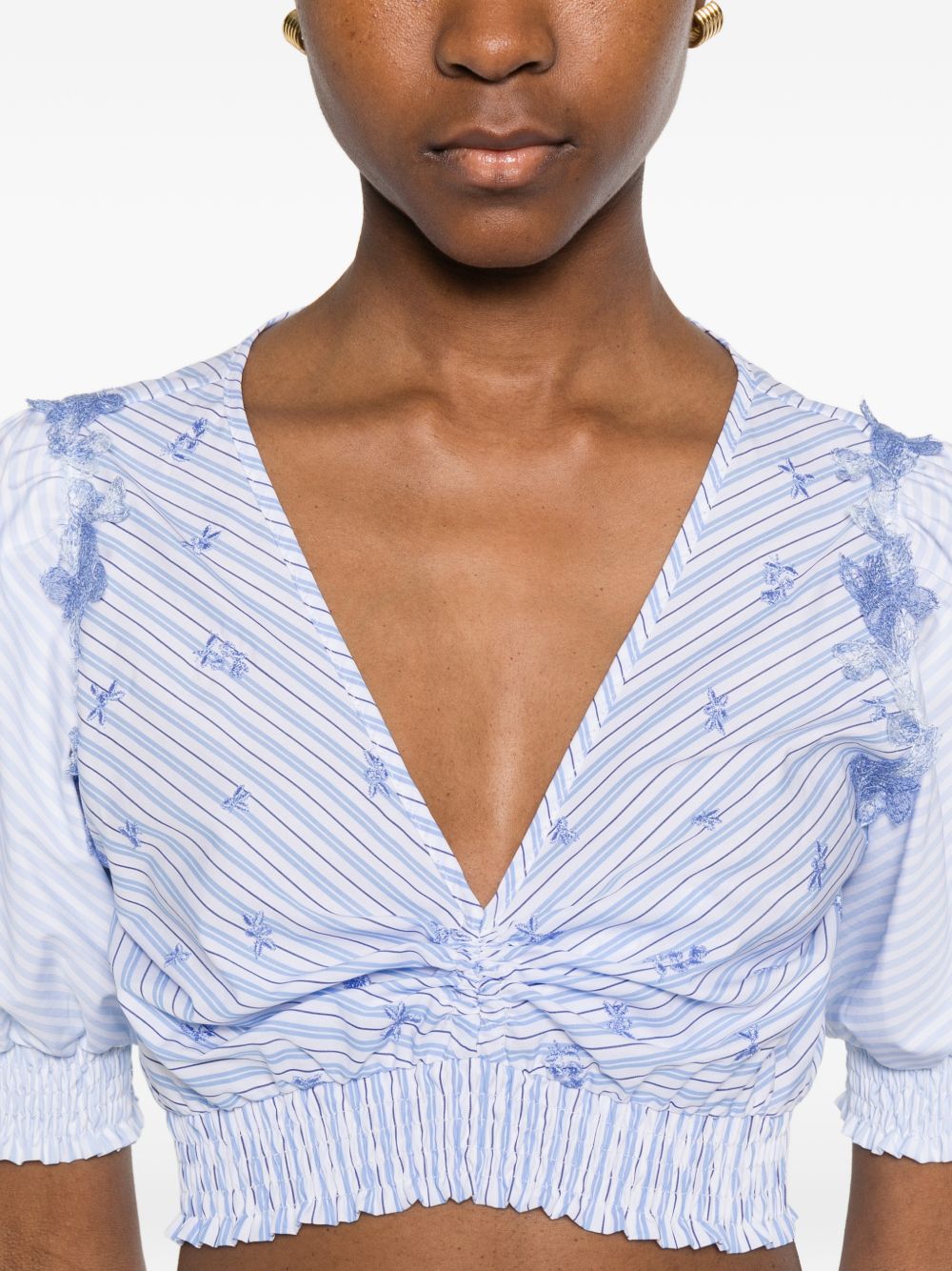 Ermanno Scervino Top D484L602JXFR4804 (ERMANNO SCERVINO / シャツ・ブラウス ) | ERMANNO SCERVINO (エルマンノ シェルヴィーノ)(2)