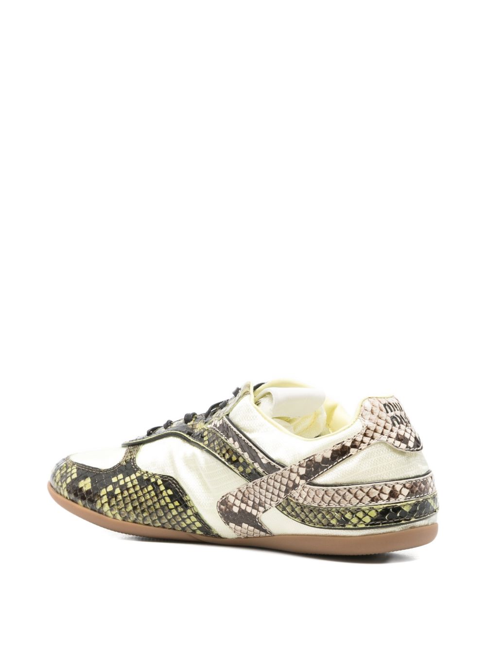 Miu Miu Sneakers Yellow 5E428E3ZL4F084U (MIU MIU / スニーカー ) | MIU MIU (ミュウミュウ)(2)
