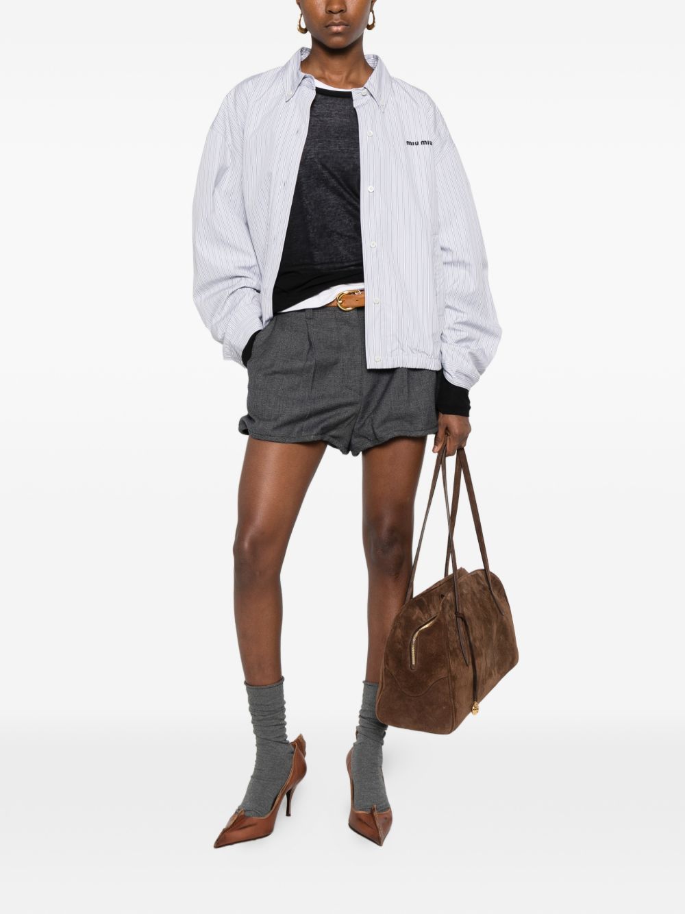 Miu Miu Coats ML1263180UF0424 (MIU MIU / カジュアルジャケット ) | MIU MIU (ミュウミュウ)(1)