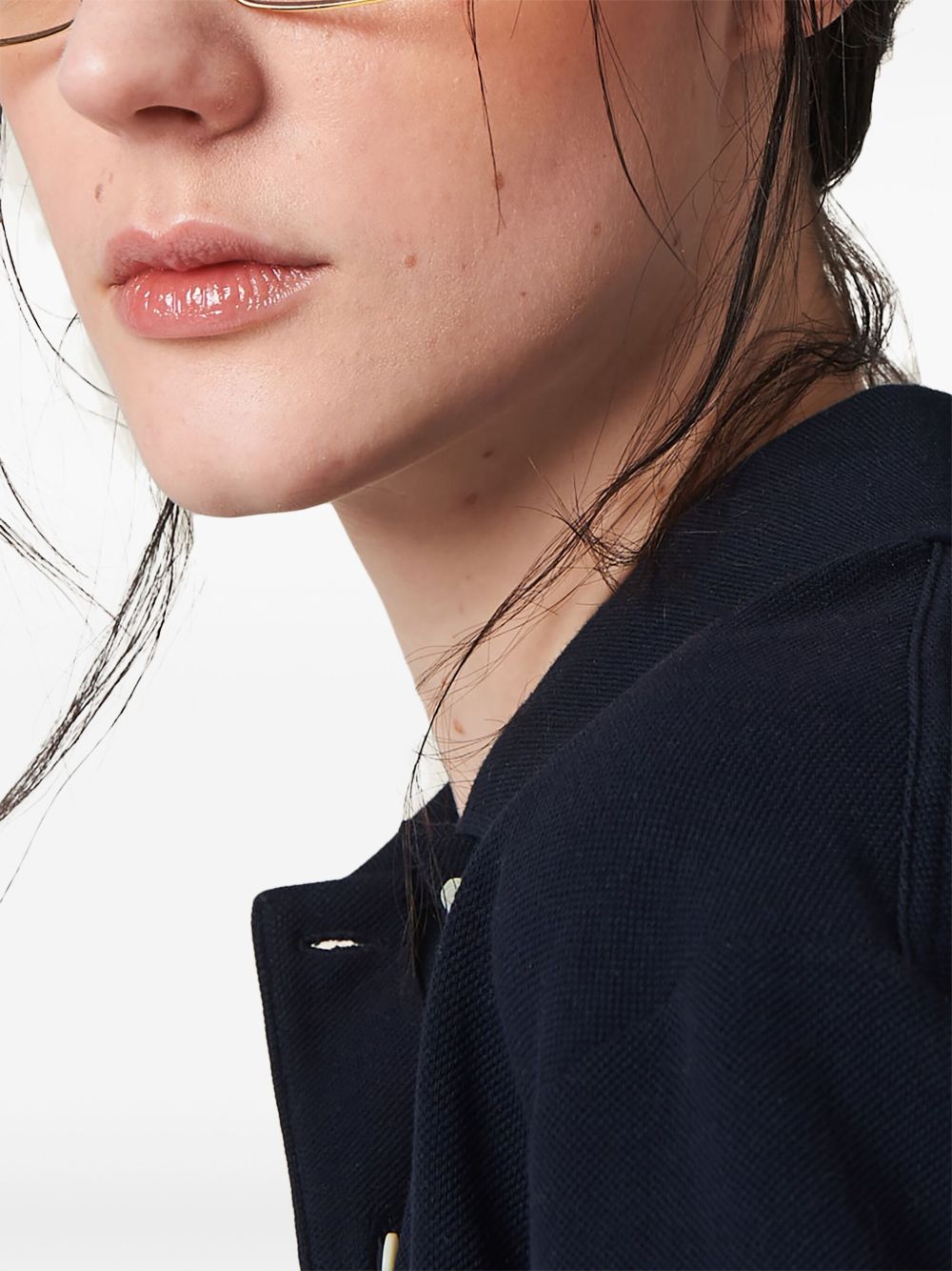 Miu Miu T-shirts and Polos NAVY MJN53514RWF0008 (MIU MIU / ポロシャツ ) | MIU MIU (ミュウミュウ)(1)