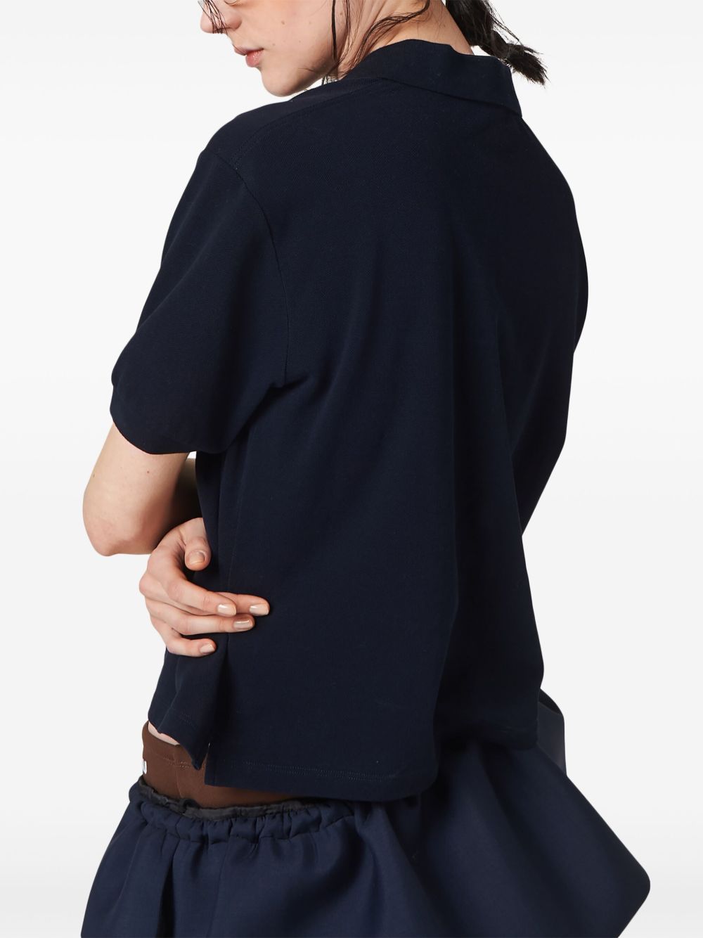 Miu Miu T-shirts and Polos NAVY MJN53514RWF0008 (MIU MIU / ポロシャツ ) | MIU MIU (ミュウミュウ)(2)