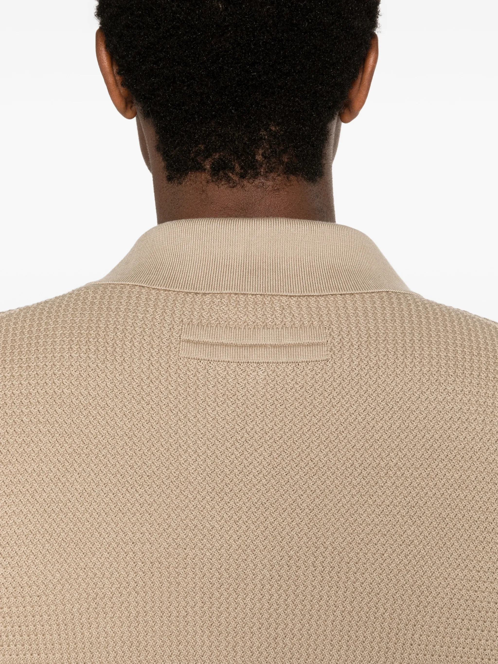 ZEGNA T-shirts and Polos Beige UHC26A3C31N02 (ZEGNA / ポロシャツ ) | ZEGNA (ゼニア)(4)