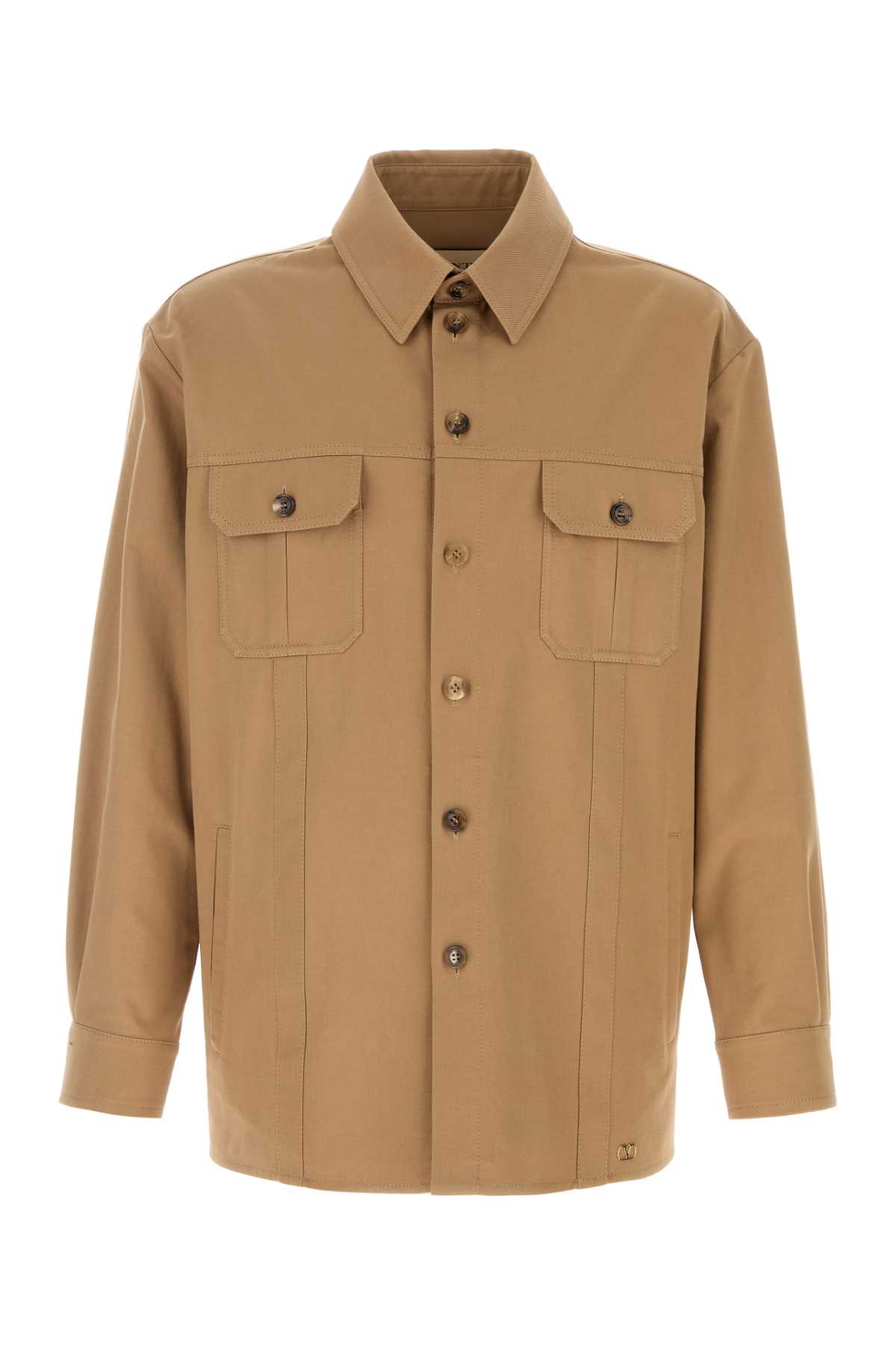 Camel twill shirt 8V0CIQ10ALSLC0 (Valentino Garavani / カジュアルジャケット ) | Valentino Garavani (ヴァレンティノ)