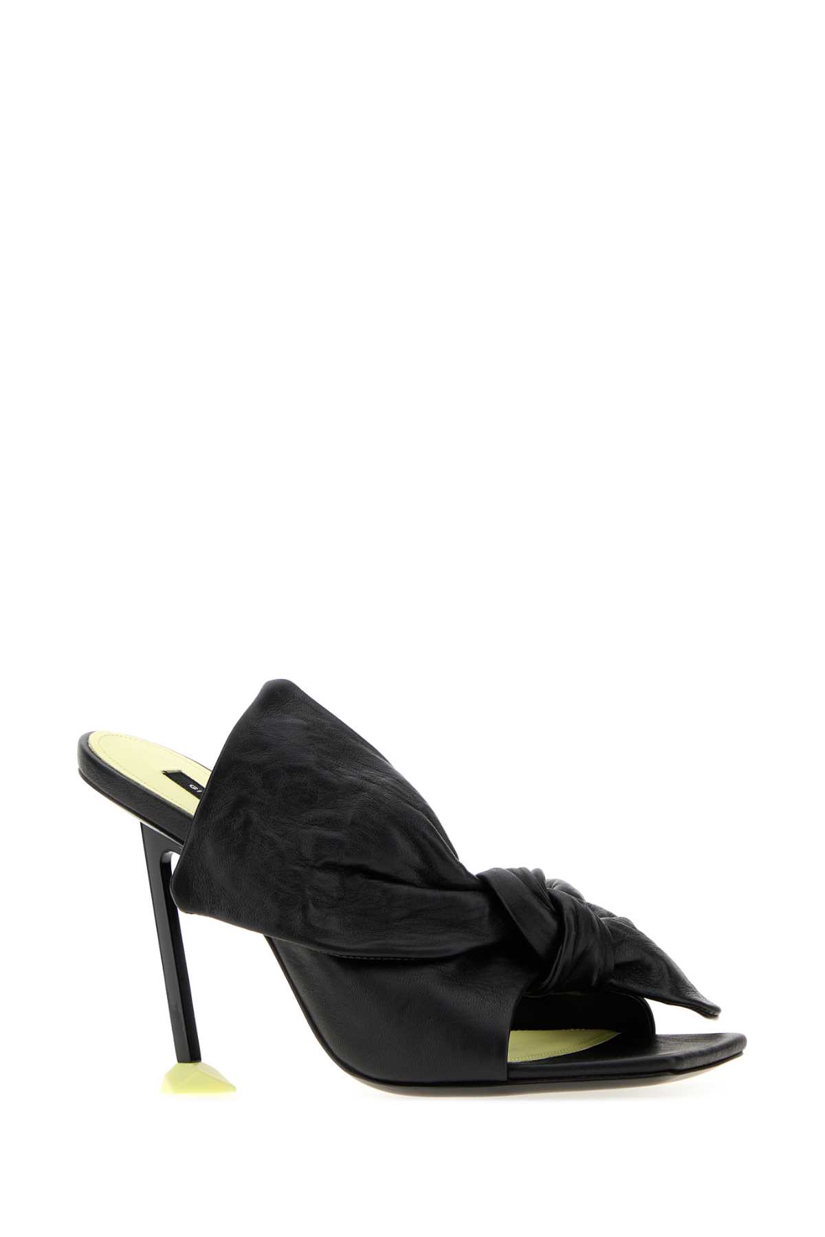 Black leather Boudoir mules BE30B7E2H6001 (GIVENCHY / サンダル ) | GIVENCHY (ジバンシィ)(1)