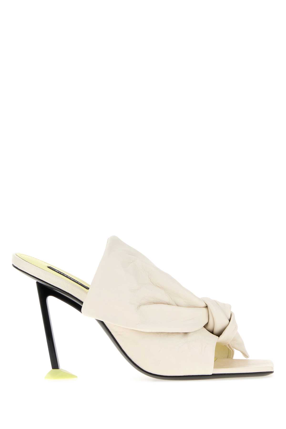 Ivory leather Boudoir mules BE30B7E2H6105 (GIVENCHY / サンダル ) | GIVENCHY (ジバンシィ)