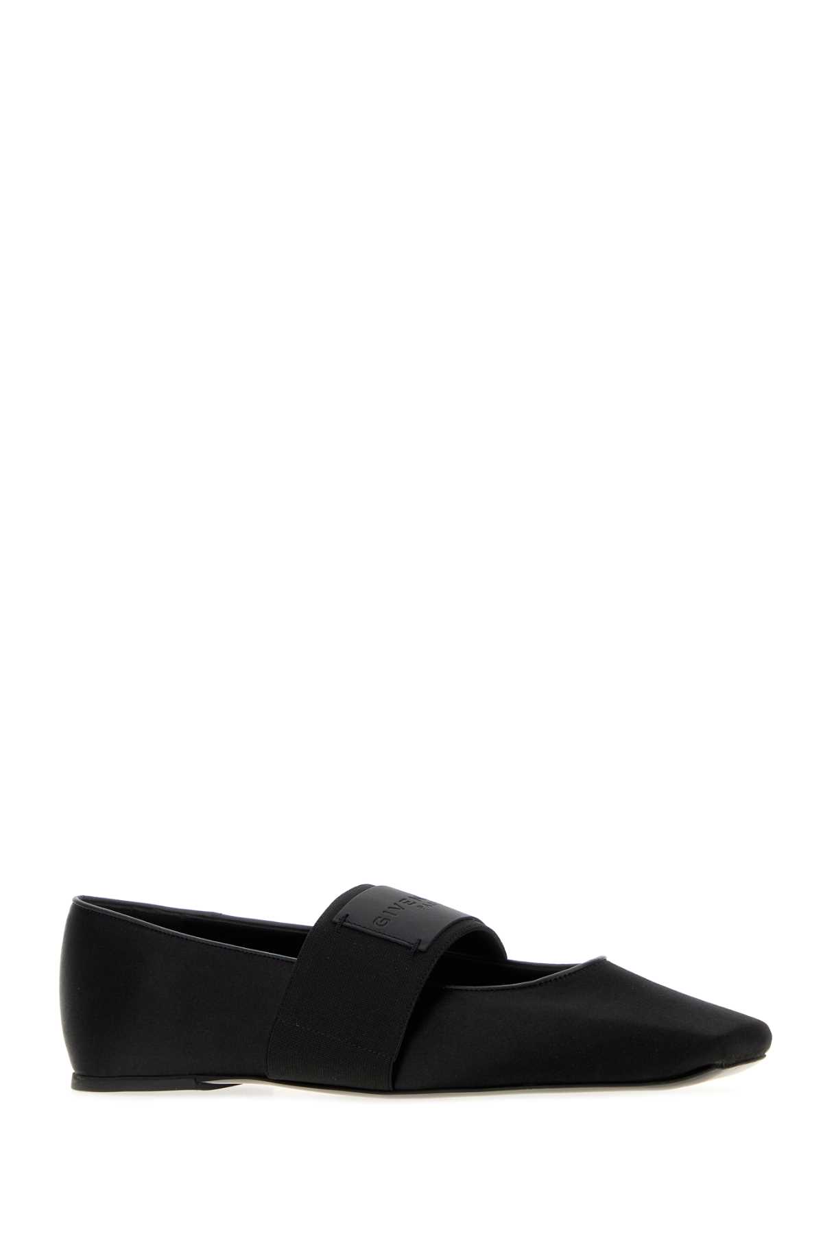 Black satin ballerinas BE5017E2J2001 (GIVENCHY / フラットシューズ ) | GIVENCHY (ジバンシィ)(1)