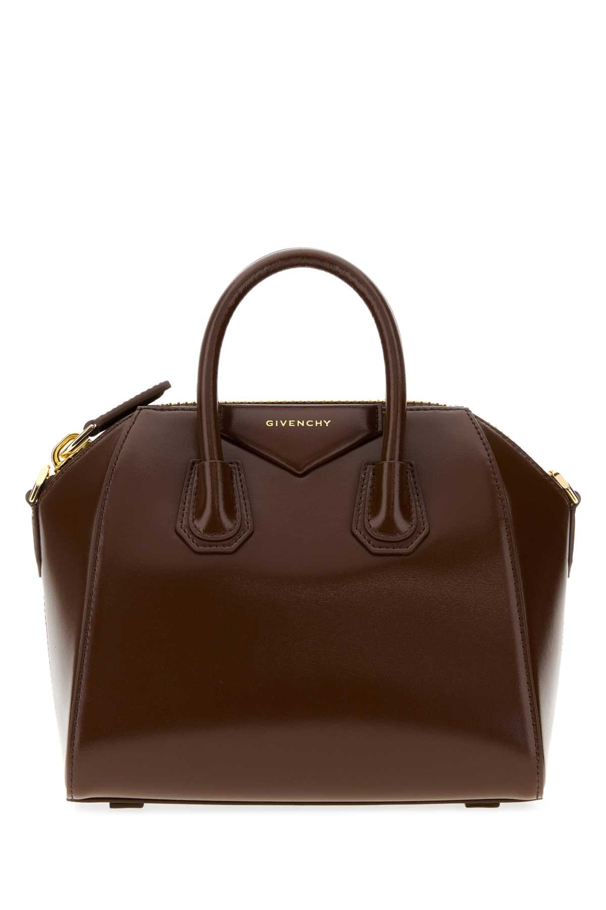 Chocolate leather mini Antigona handbag BB5148B13A201 (GIVENCHY / ハンドバッグ・ショルダーバッグ ) | GIVENCHY (ジバンシィ)