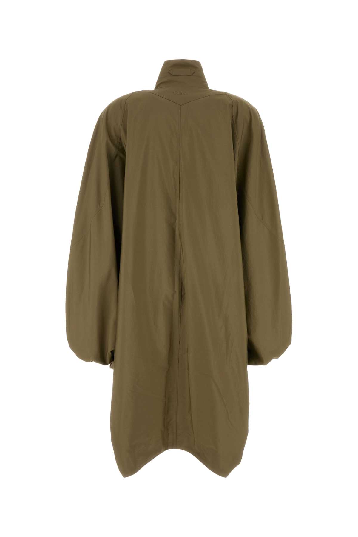 Olive green poplin overcoat CH26UMA121443B6 (Chloé / コート ) | Chloé (クロエ)(1)