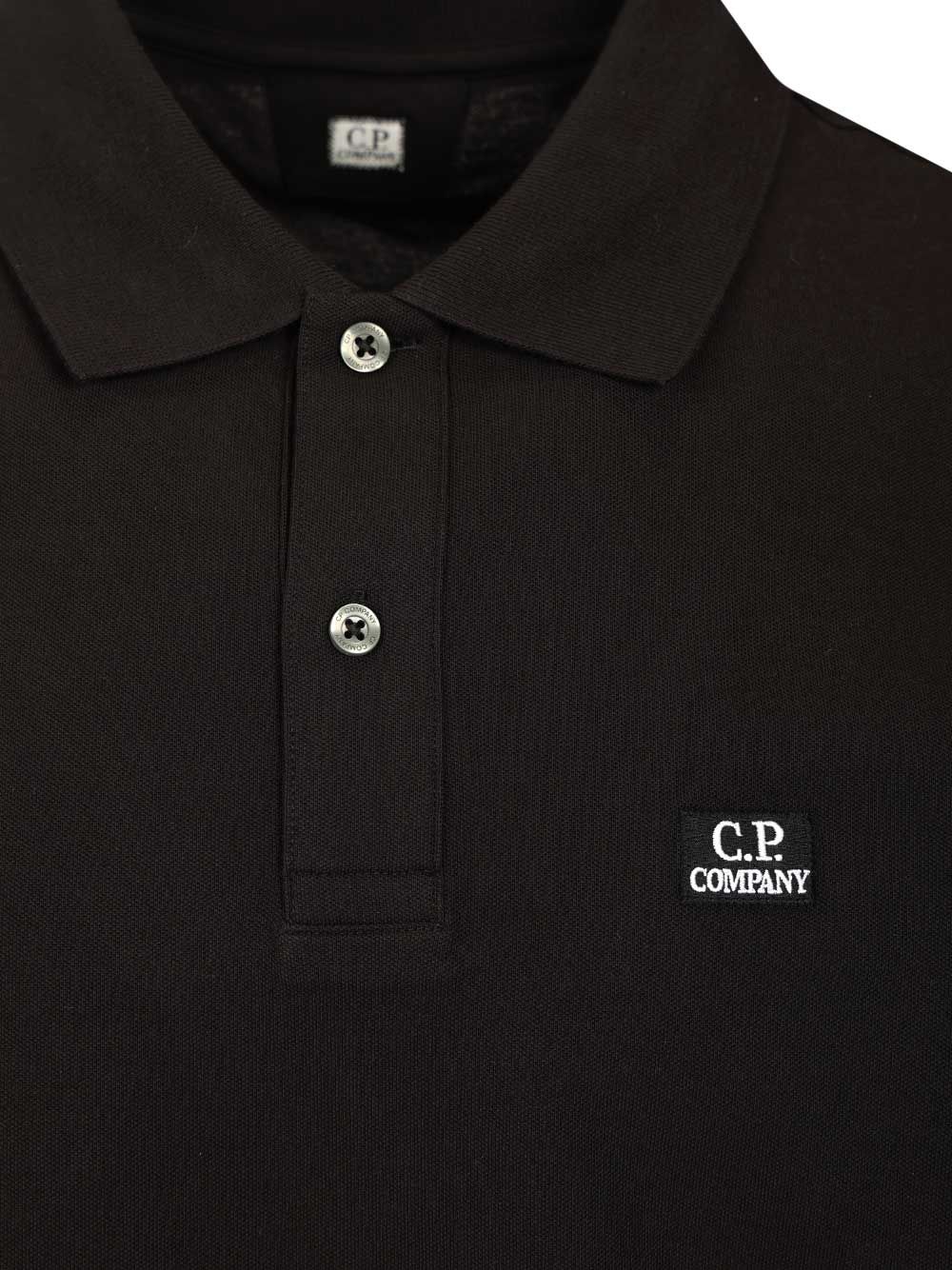 Stretch pique polo shirt RCCMPL721A005263W999 (C.P. Company / ポロシャツ ) | C.P. Company (シーピーカンパニー)(2)