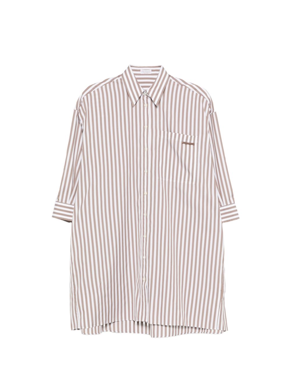 Brunello Cucinelli Shirts BROWN MH744MR106C024 (Brunello Cucinelli / シャツ・ブラウス ) | Brunello Cucinelli (ブルネロ・クチネリ)