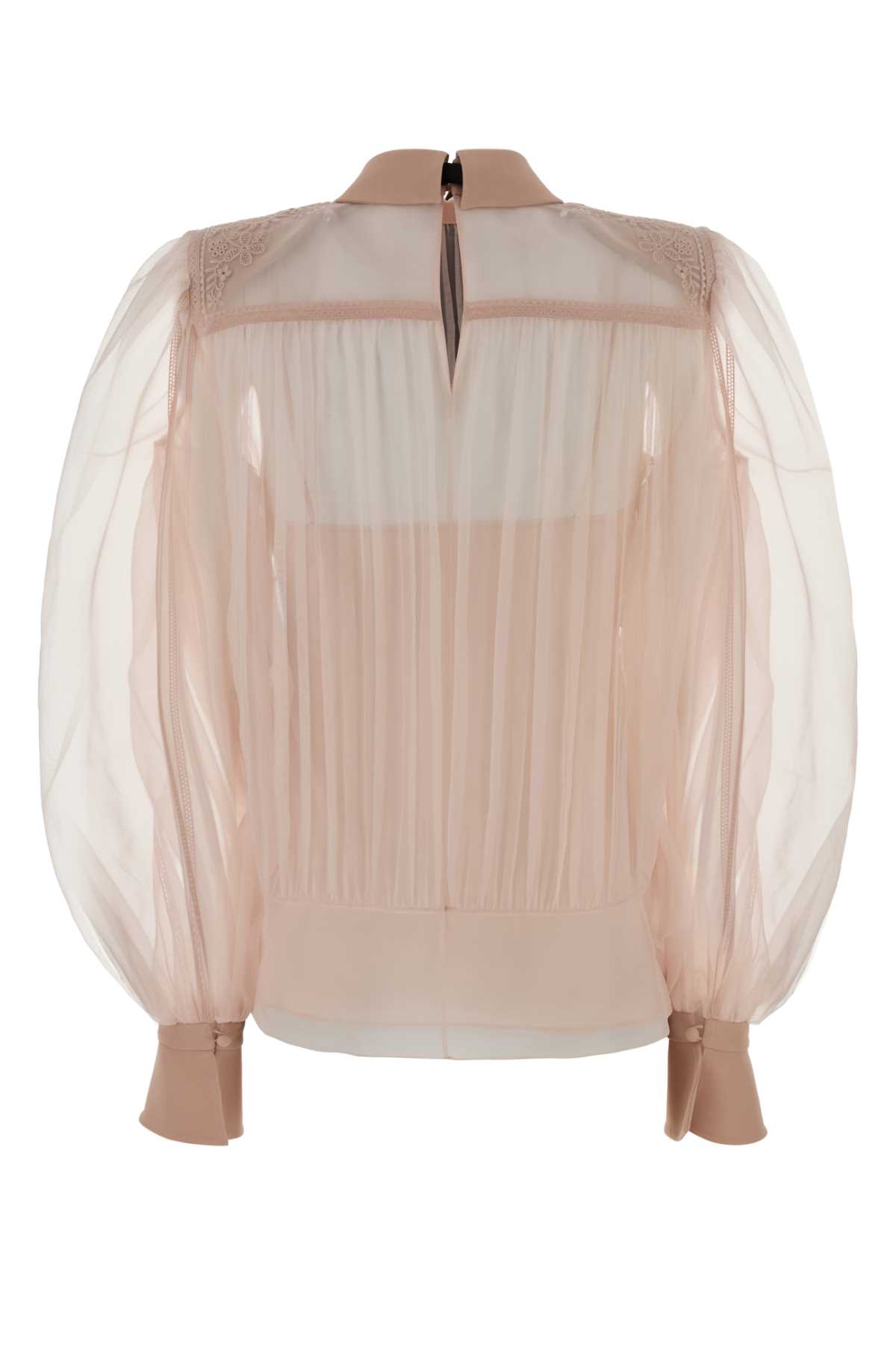 Light pink organza blouse 8B0AEBN51C8R13 (Valentino Garavani / シャツ・ブラウス ) | Valentino Garavani (ヴァレンティノ)(1)