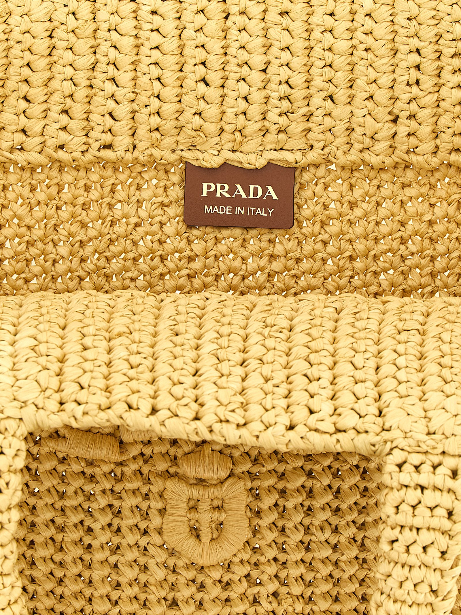 Crochet raffia shopping bag 1BG392VOUL2C2TF05IA (Prada / トートバッグ ) | Prada (プラダ)(3)