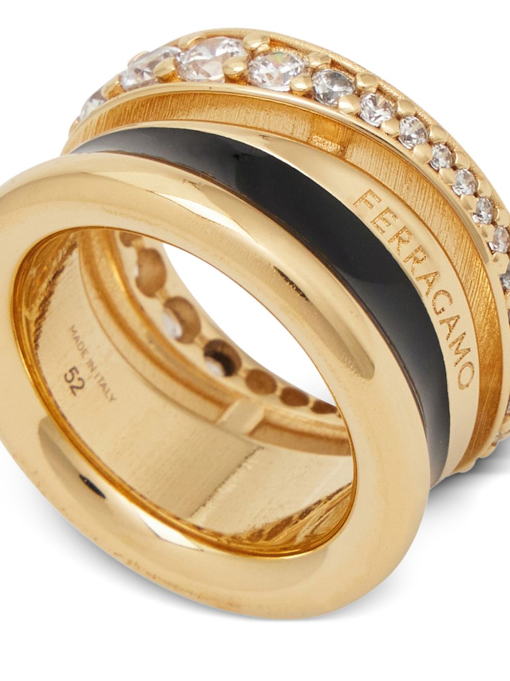 Ferragamo Bijoux 760925790651OROBLACKCRYSTAL (FERRAGAMO / リング ) | FERRAGAMO (フェラガモ)(2)