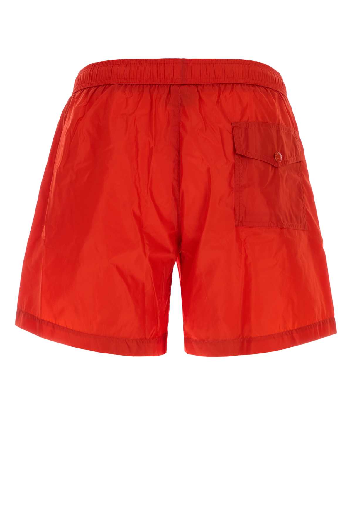 Red nylon swimming shorts L10912C000135985M452 (Moncler / スイムウェア ) | Moncler (モンクレール)(1)