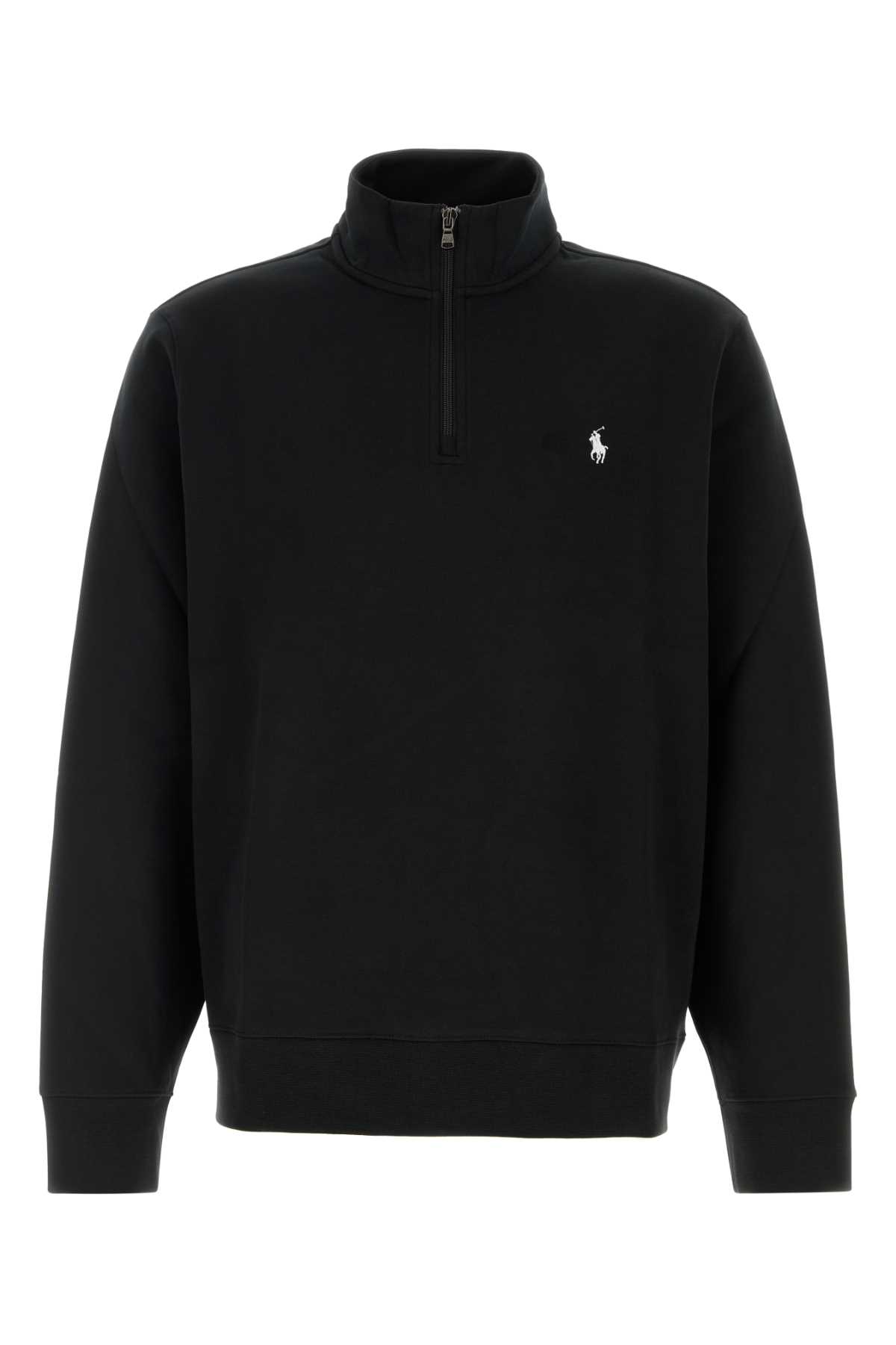 Black cotton sweatshirt 710P06234001 (Polo Ralph Lauren / スウェット・フーディー ) | Polo Ralph Lauren (ポロ ラルフ ローレン)