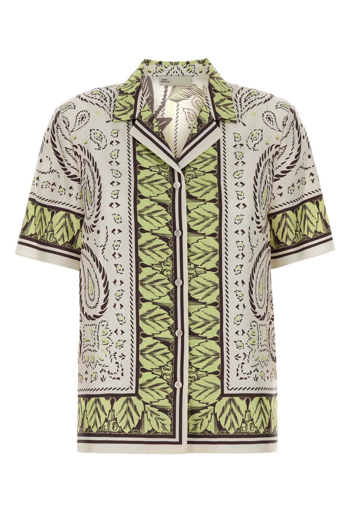 Printed silk shirt 183143301 (TORY BURCH / シャツ・ブラウス ) | TORY BURCH (トリーバーチ)