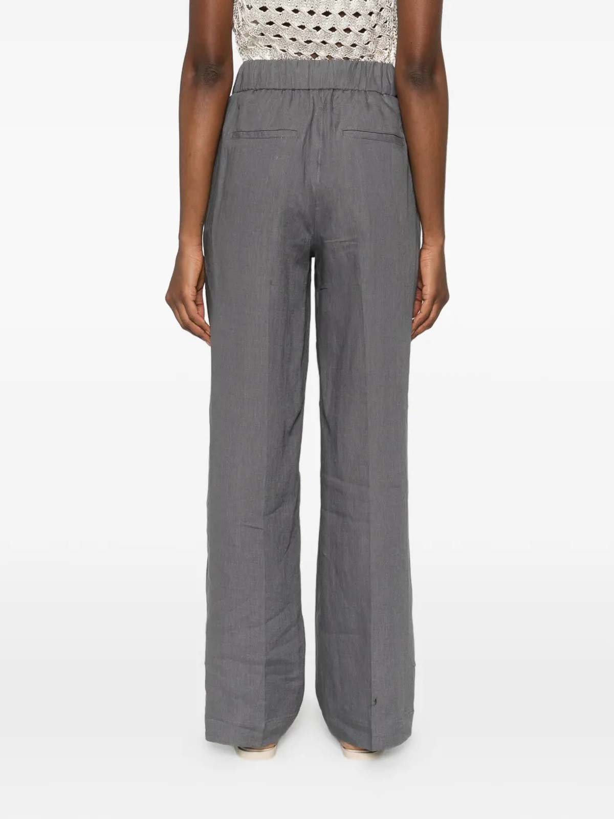 Linen Trousers P0423402647189 (PESERICO / パンツ ) | PESERICO (ペセリコ)(3)