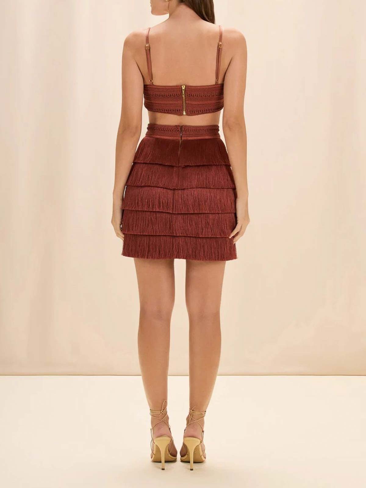Amethyst Fringe Mini Dress VEC33319 (PatBO / ワンピース・ドレス・オールインワン ) | PatBO (パットボー)(2)
