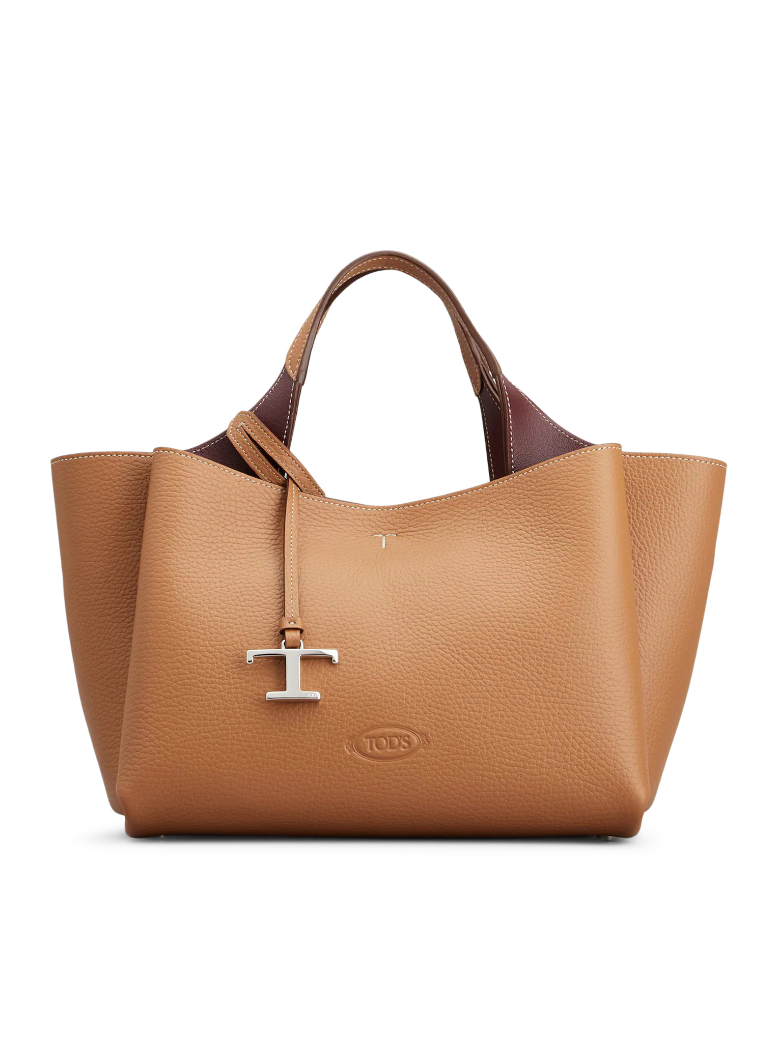 MINI HAND BAG IN HAMMERED LEATHER XBWAPAFL100QRI9P139P13 (Tod's / ハンドバッグ・ショルダーバッグ ) | Tod's (トッズ)