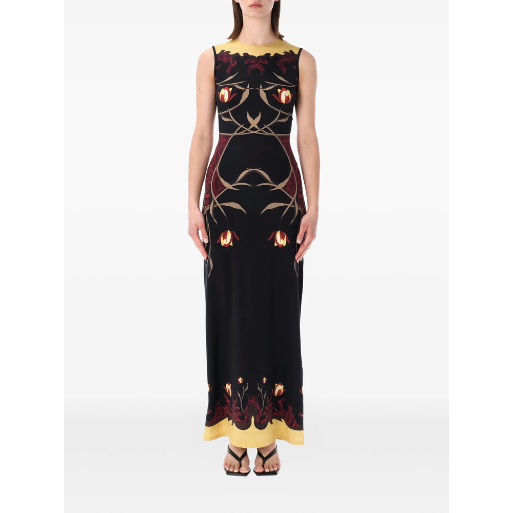 Dress Marine Serre WDR479ACJER0118BK97 (MARINE SERRE / ワンピース・ドレス・オールインワン ) | MARINE SERRE (マリーン セル)