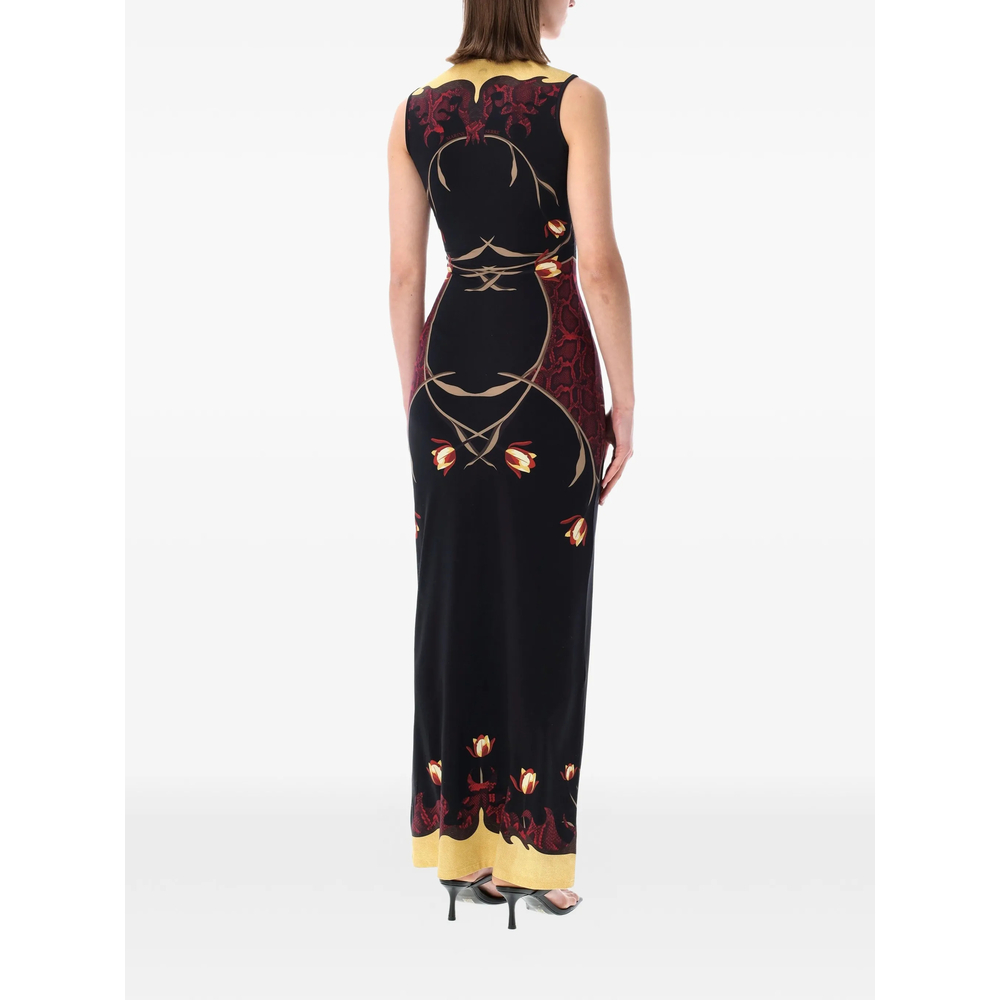 Dress Marine Serre WDR479ACJER0118BK97 (MARINE SERRE / ワンピース・ドレス・オールインワン ) | MARINE SERRE (マリーン セル)(1)