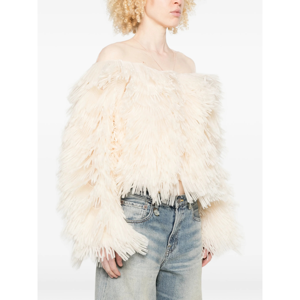 Jacket Elisabetta Franchi IR22J62E2193 (Elisabetta Franchi / レザー&ファージャケット・コート ) | Elisabetta Franchi (エリザベッタ フランキ)(1)