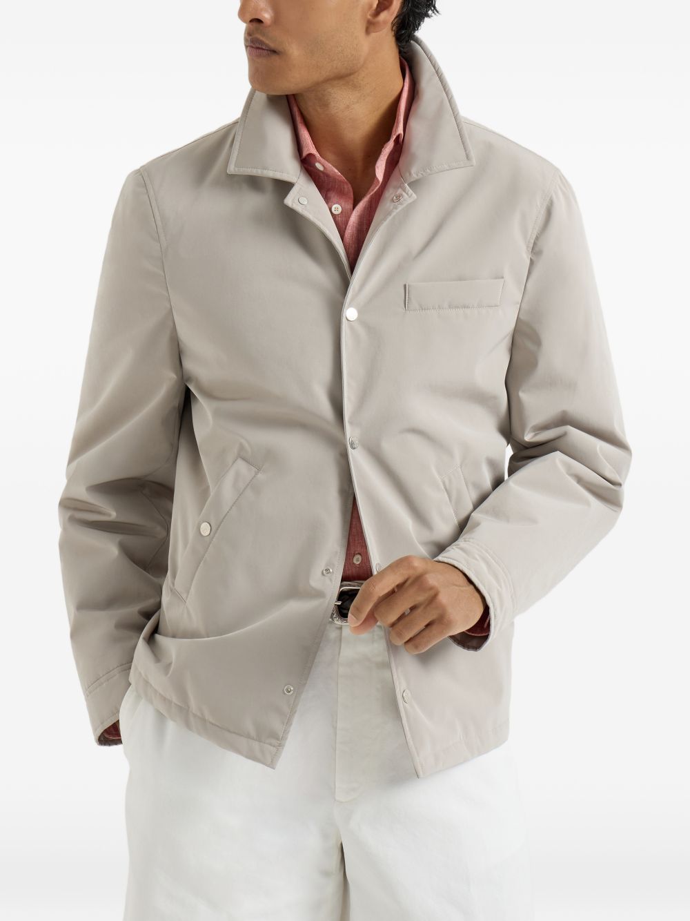 Brunello Cucinelli Coats MM4796465CJM82 (Brunello Cucinelli / カジュアルジャケット ) | Brunello Cucinelli (ブルネロ・クチネリ)(1)