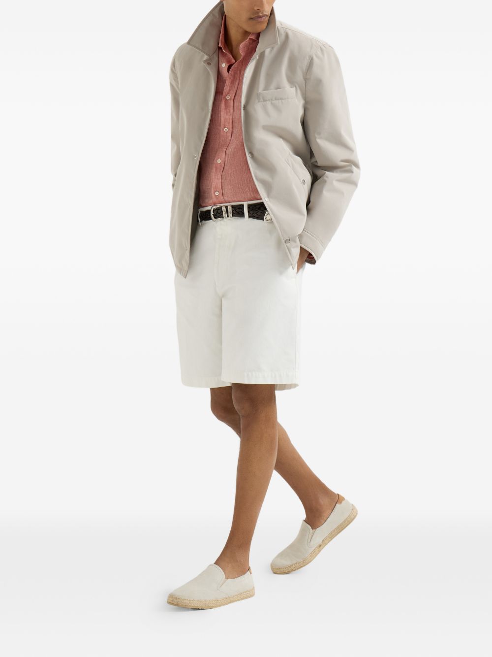 Brunello Cucinelli Coats MM4796465CJM82 (Brunello Cucinelli / カジュアルジャケット ) | Brunello Cucinelli (ブルネロ・クチネリ)(2)