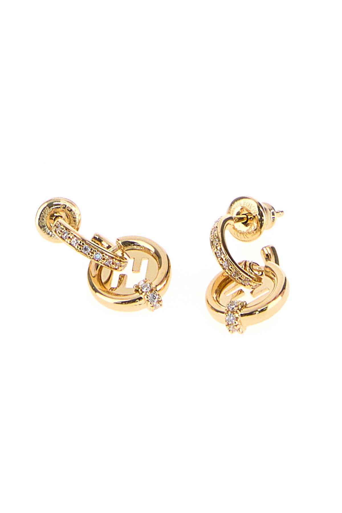 Gold metal EverRound Fendi earrings 8AL328ATEPF089U (FENDI / ピアス・イヤリング ) | FENDI (フェンディ)(1)