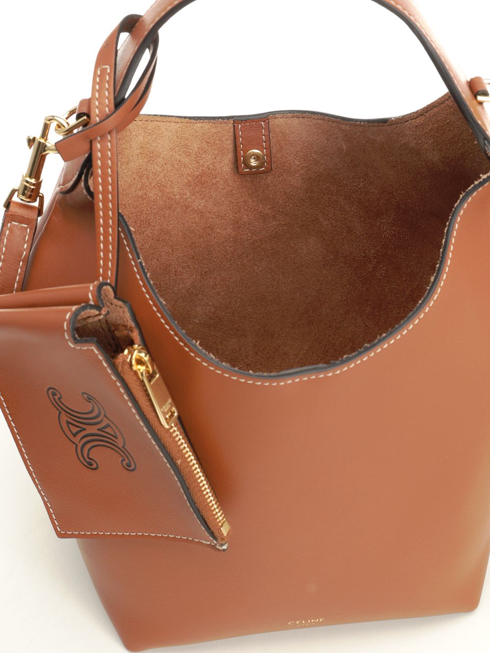 Small leather hobo L10133Q7104LU (CELINE / ハンドバッグ・ショルダーバッグ ) | CELINE (セリーヌ)(3)
