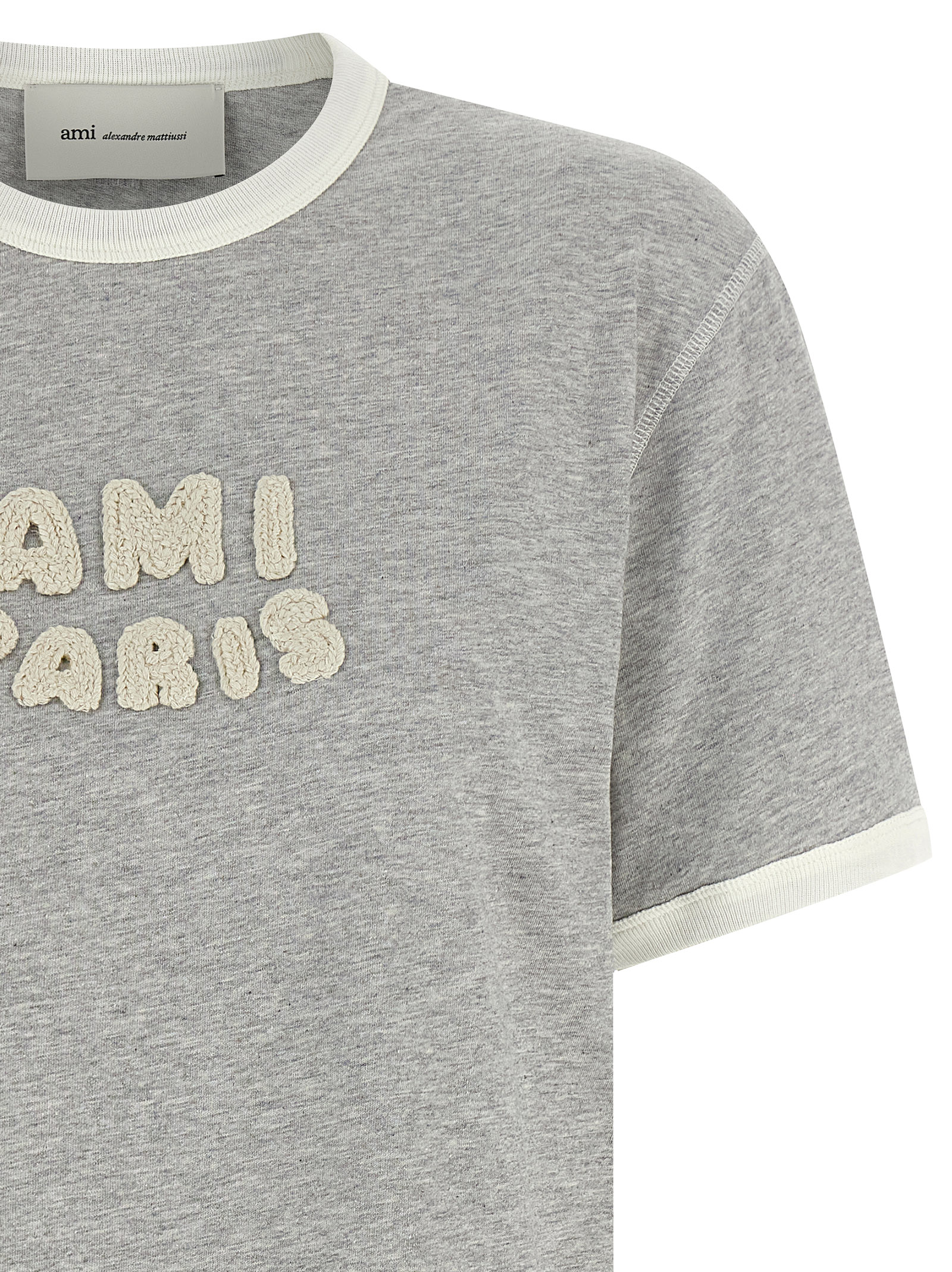 'Ami De Coeur' T-shirt UTS371724A079 (AMI Paris / Tシャツ・カットソー ) | AMI Paris (アミパリス)(2)