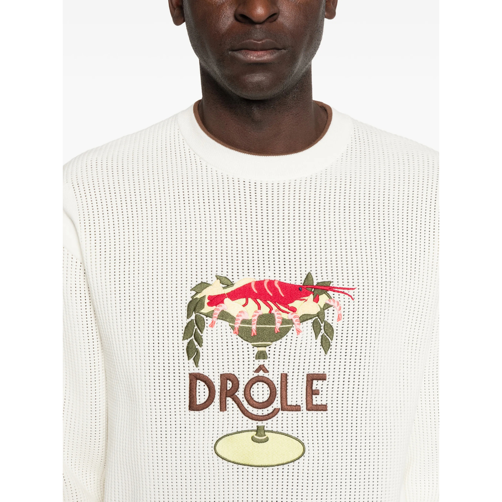 Sweater Drole De Monsieur JPO198CO207OFFWH (Drôle De Monsieur / ニット・セーター・カーディガン ) | Drôle De Monsieur (ドロールドムッシュ)(1)