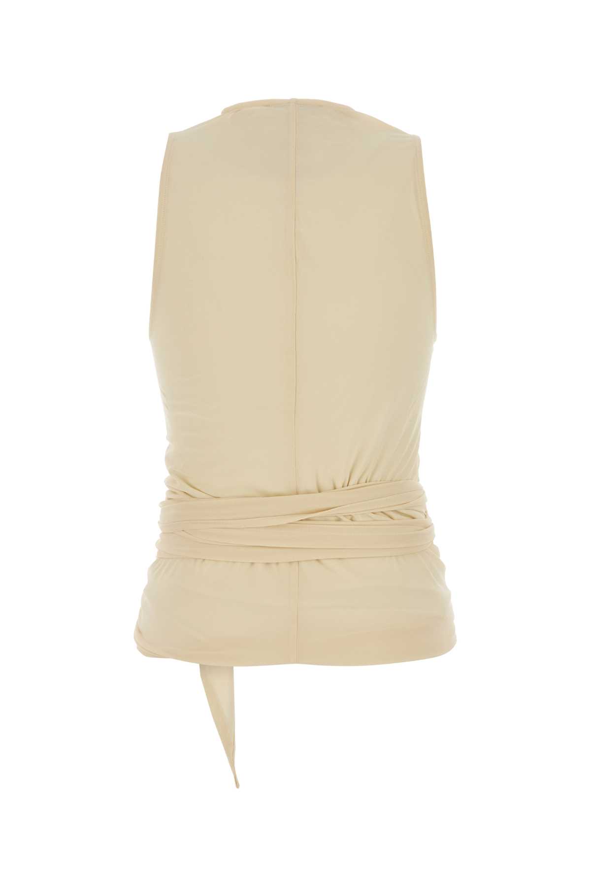 Cream stretch viscose top OT0008LJ1050YE507 (LEMAIRE / タンクトップ・キャミソール ) | LEMAIRE (ルメール)(1)