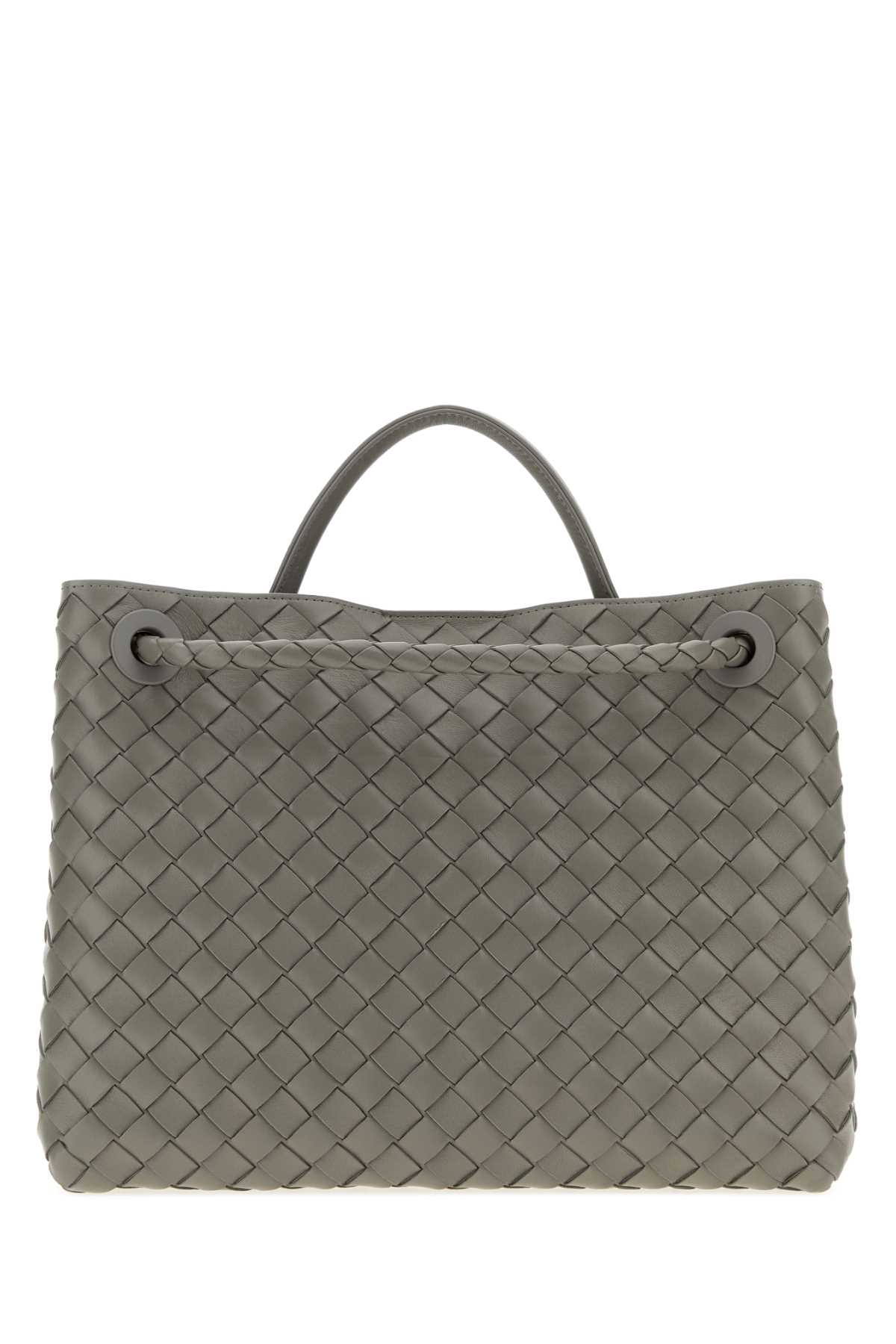 Dark grey leather Andiamo medium handbag 766016VCPP11590 (Bottega Veneta / ハンドバッグ・ショルダーバッグ ) | Bottega Veneta (ボッテガ・ヴェネタ)(2)