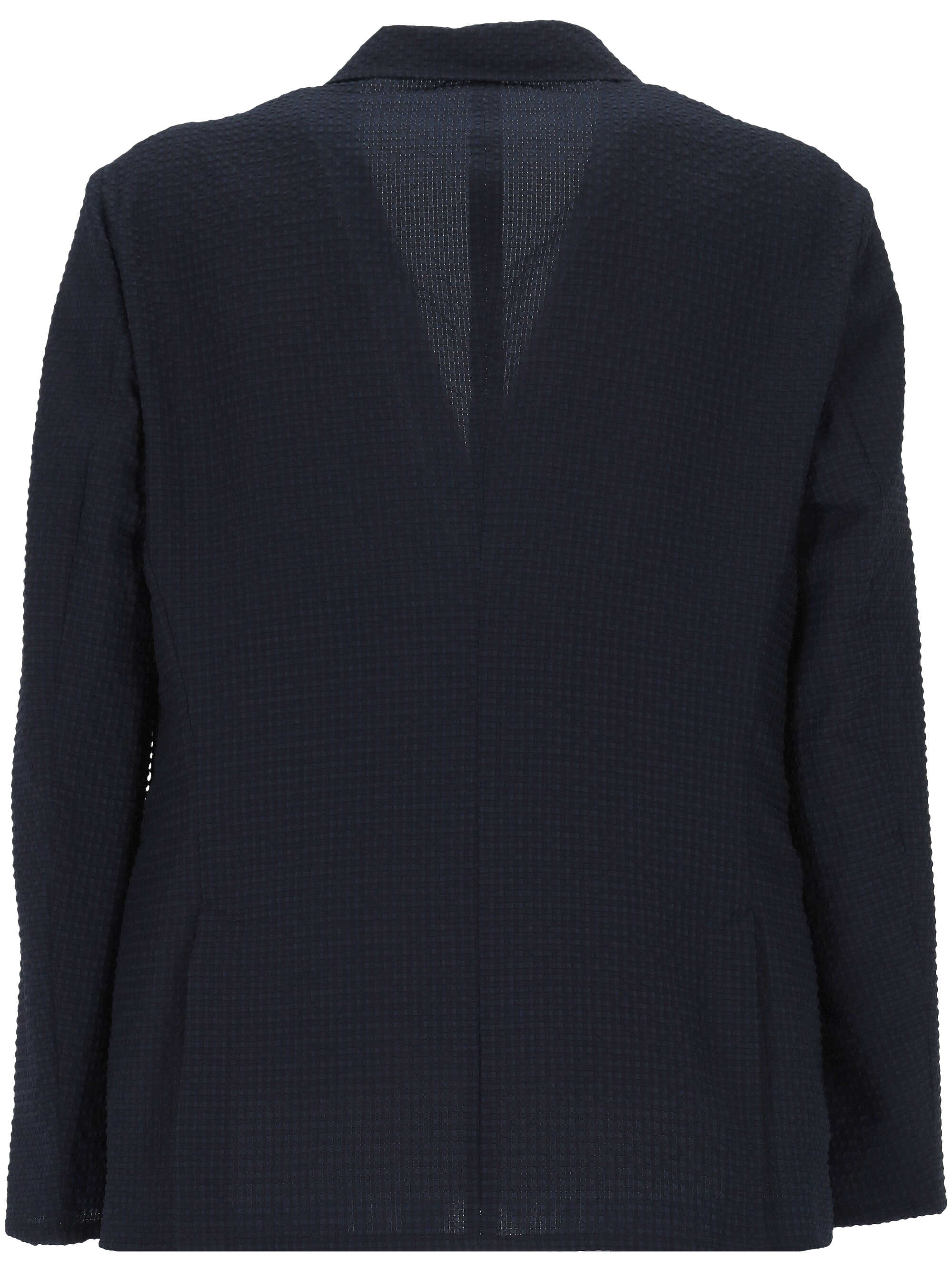 Emporio Armani Jackets Dark Navy EM005801TE20392UB109 (EMPORIO ARMANI / ブレザー・ジャケット ) | EMPORIO ARMANI (エンポリオ アルマーニ)(2)