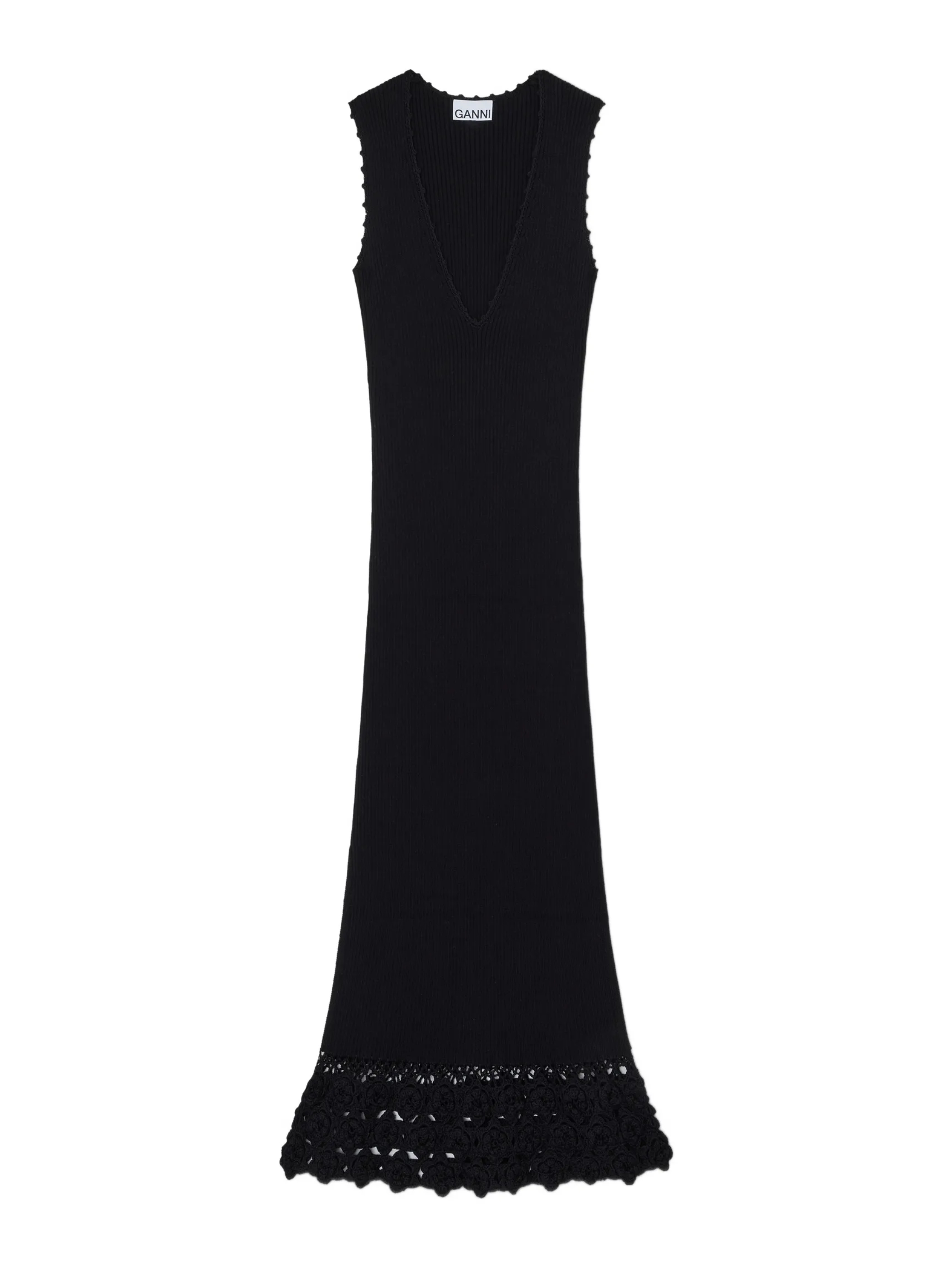 GANNI Dresses Black A1030474099 (GANNI / ワンピース・ドレス・オールインワン ) | GANNI (ガニー)