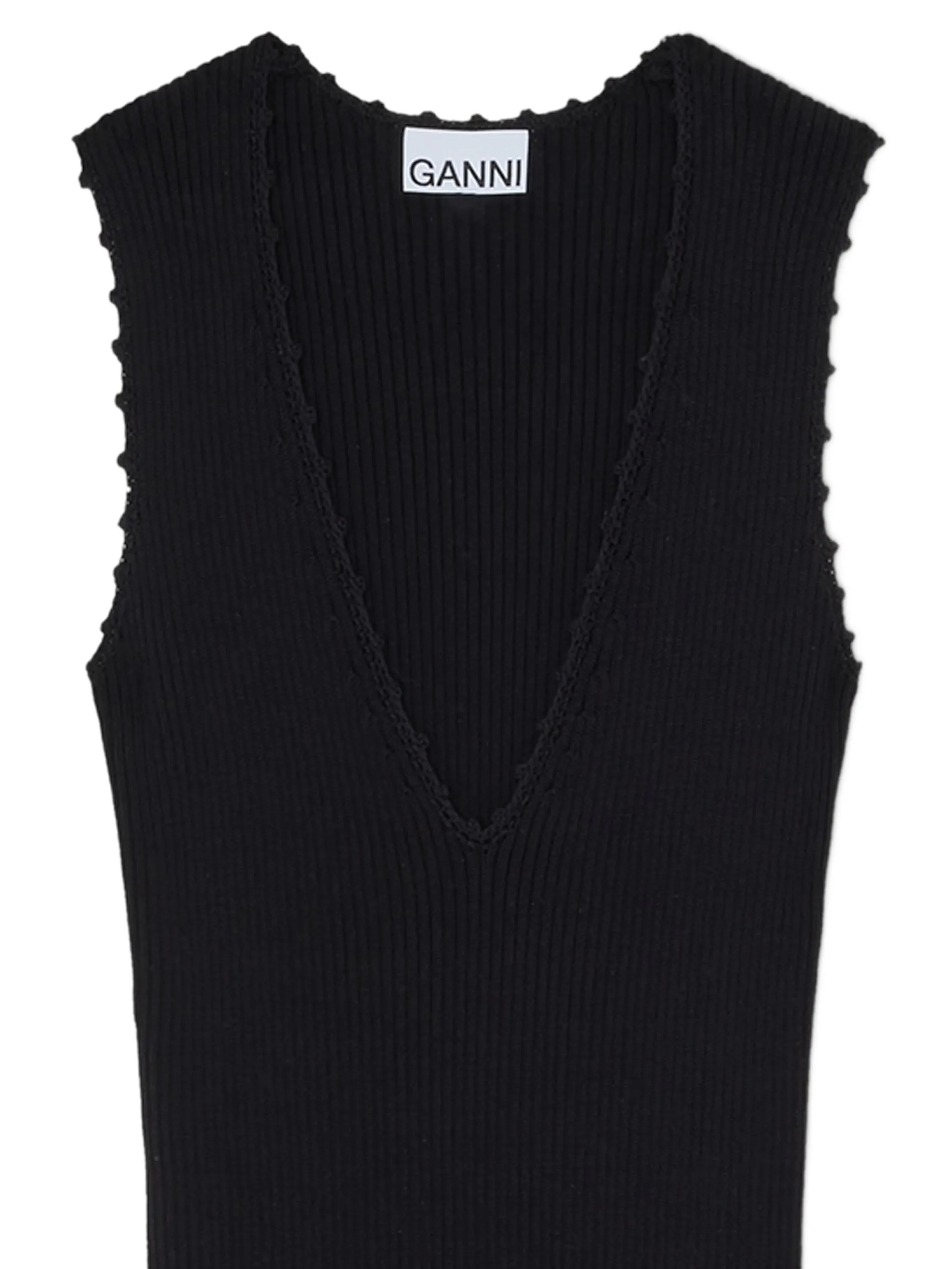 GANNI Dresses Black A1030474099 (GANNI / ワンピース・ドレス・オールインワン ) | GANNI (ガニー)(1)