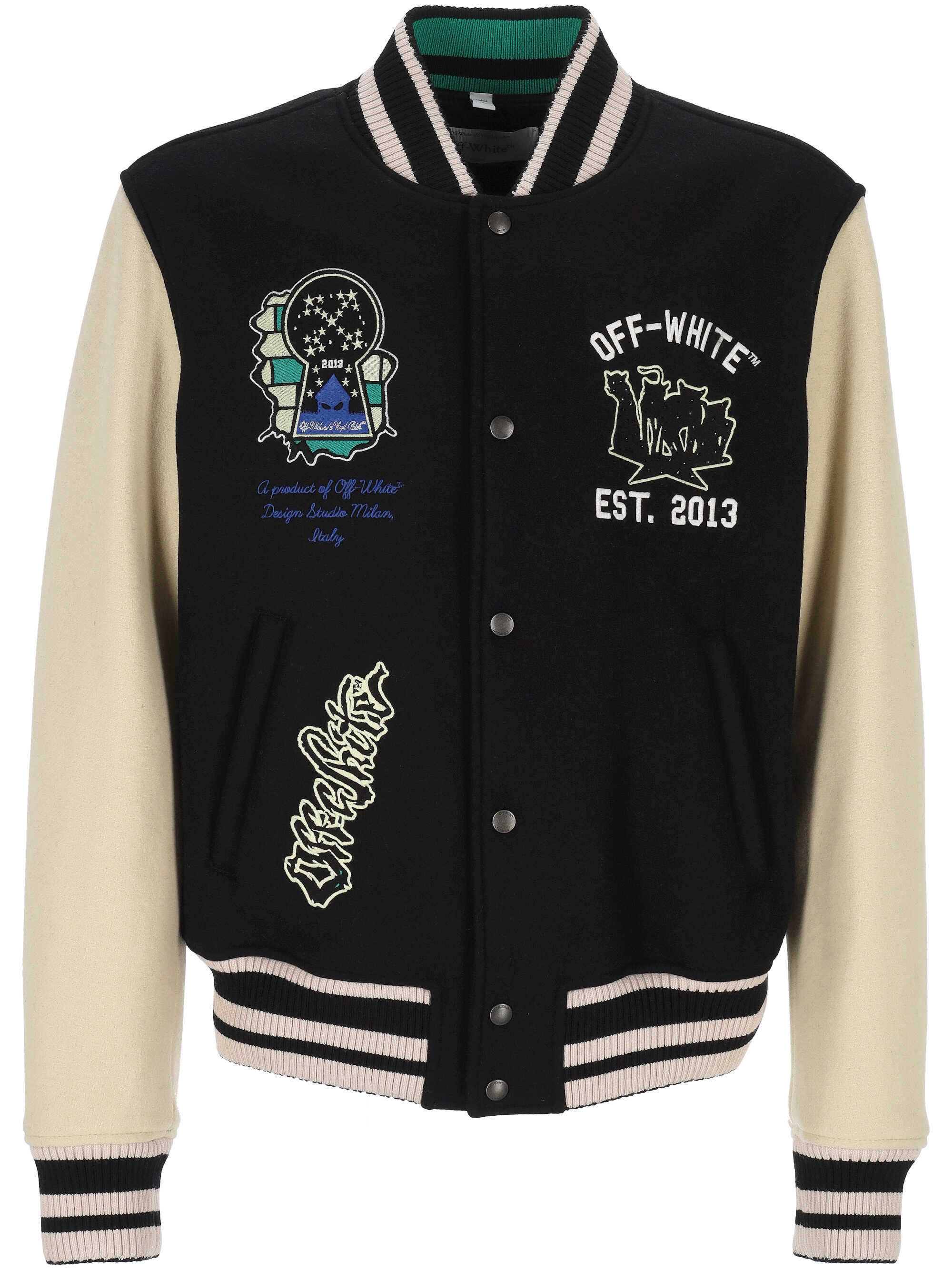 Off White Jackets Black OMEH053S26FAB00001 (Off-White / カジュアルジャケット ) | Off-White (オフホワイト)