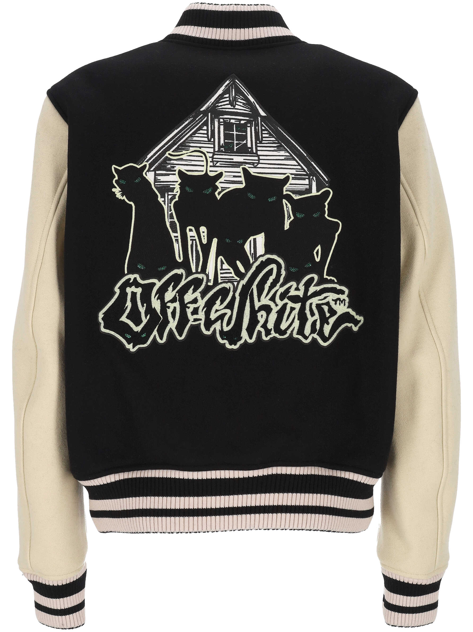 Off White Jackets Black OMEH053S26FAB00001 (Off-White / カジュアルジャケット ) | Off-White (オフホワイト)(2)