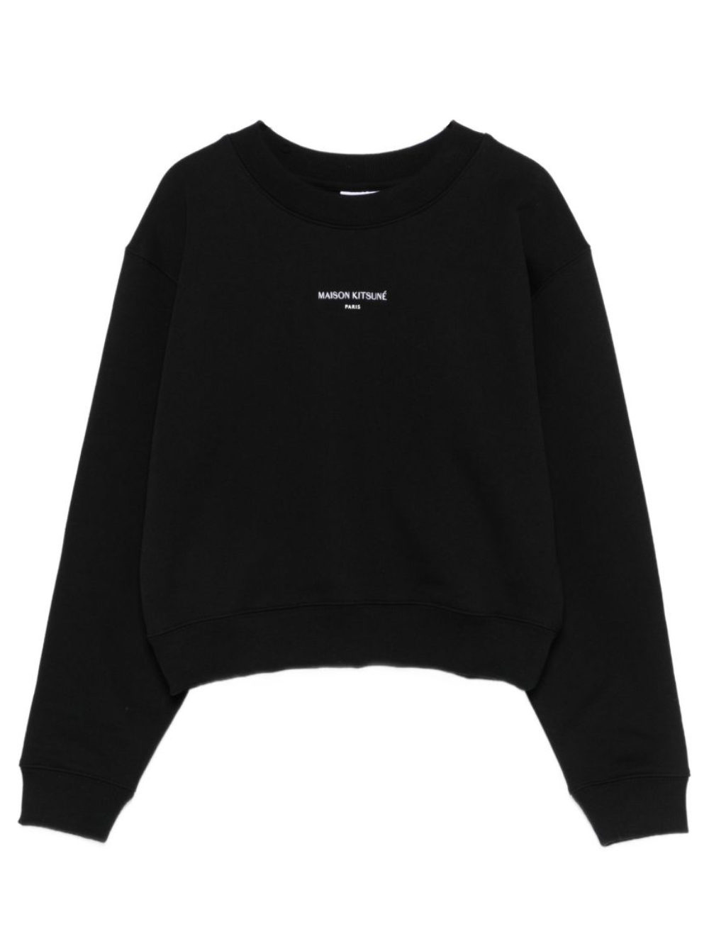 MAISON KITSUNE' Sweaters Black QW00300KM0341P199 (Maison Kitsuné / スウェット・フーディー ) | Maison Kitsuné (メゾン キツネ)