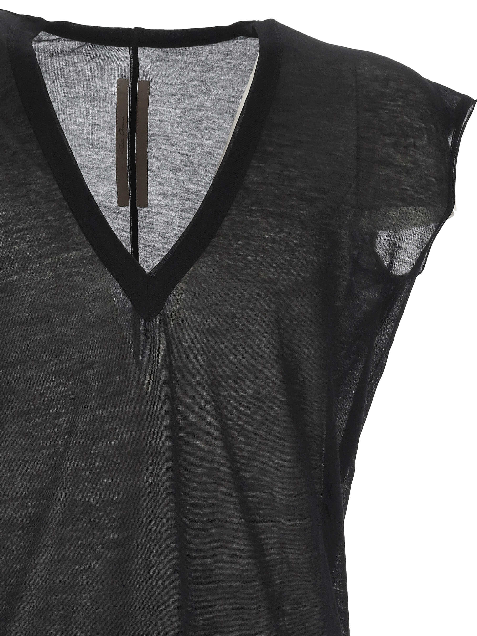 Rick Owens T-shirts and Polos Black RU01F2233UC09 (Rick Owens / Tシャツ・カットソー ) | Rick Owens (リック オウエンス)(1)