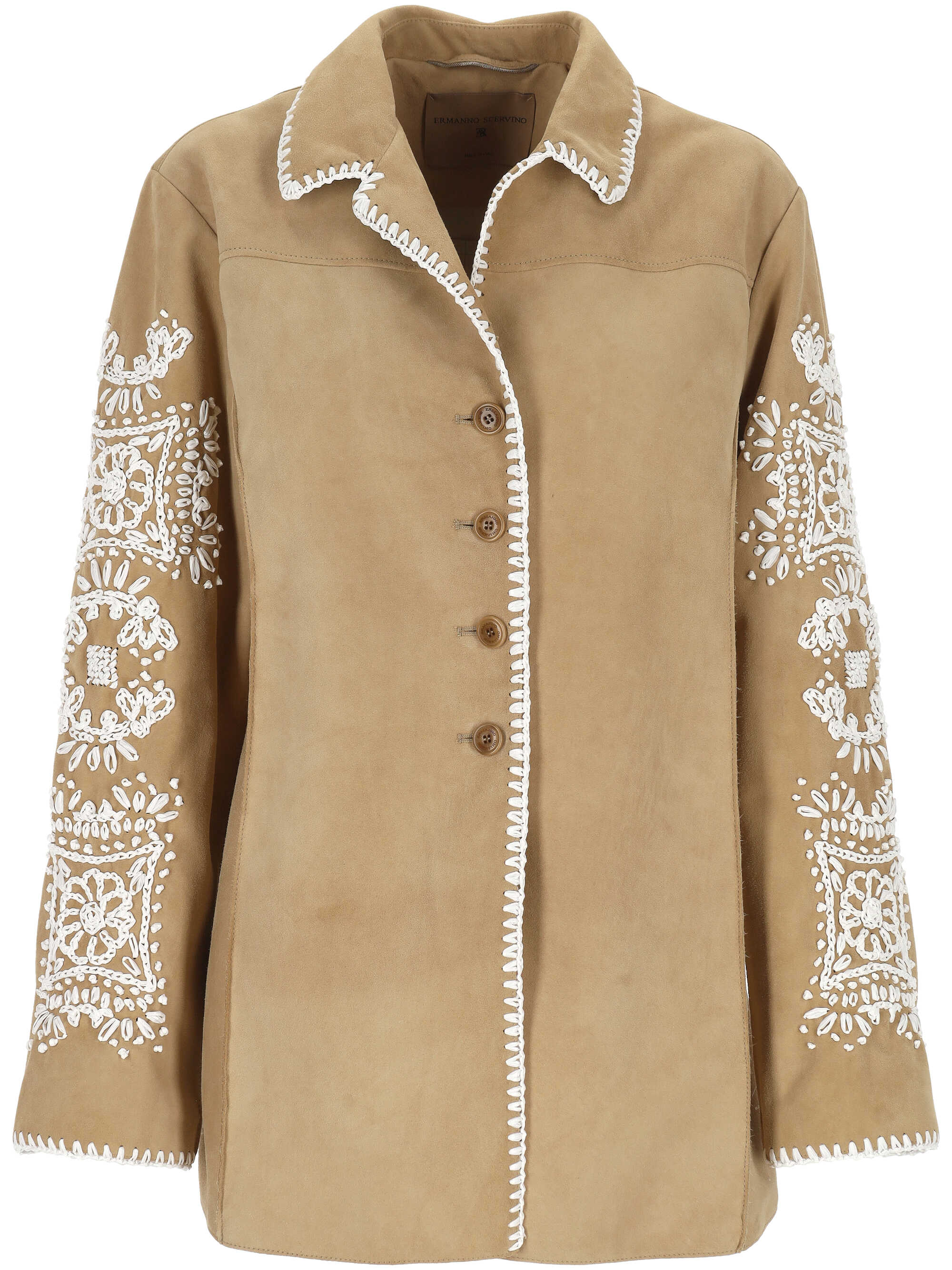 Ermanno Scervino Jackets D480I732RIFQ51304 (ERMANNO SCERVINO / レザー&ファージャケット・コート ) | ERMANNO SCERVINO (エルマンノ シェルヴィーノ)