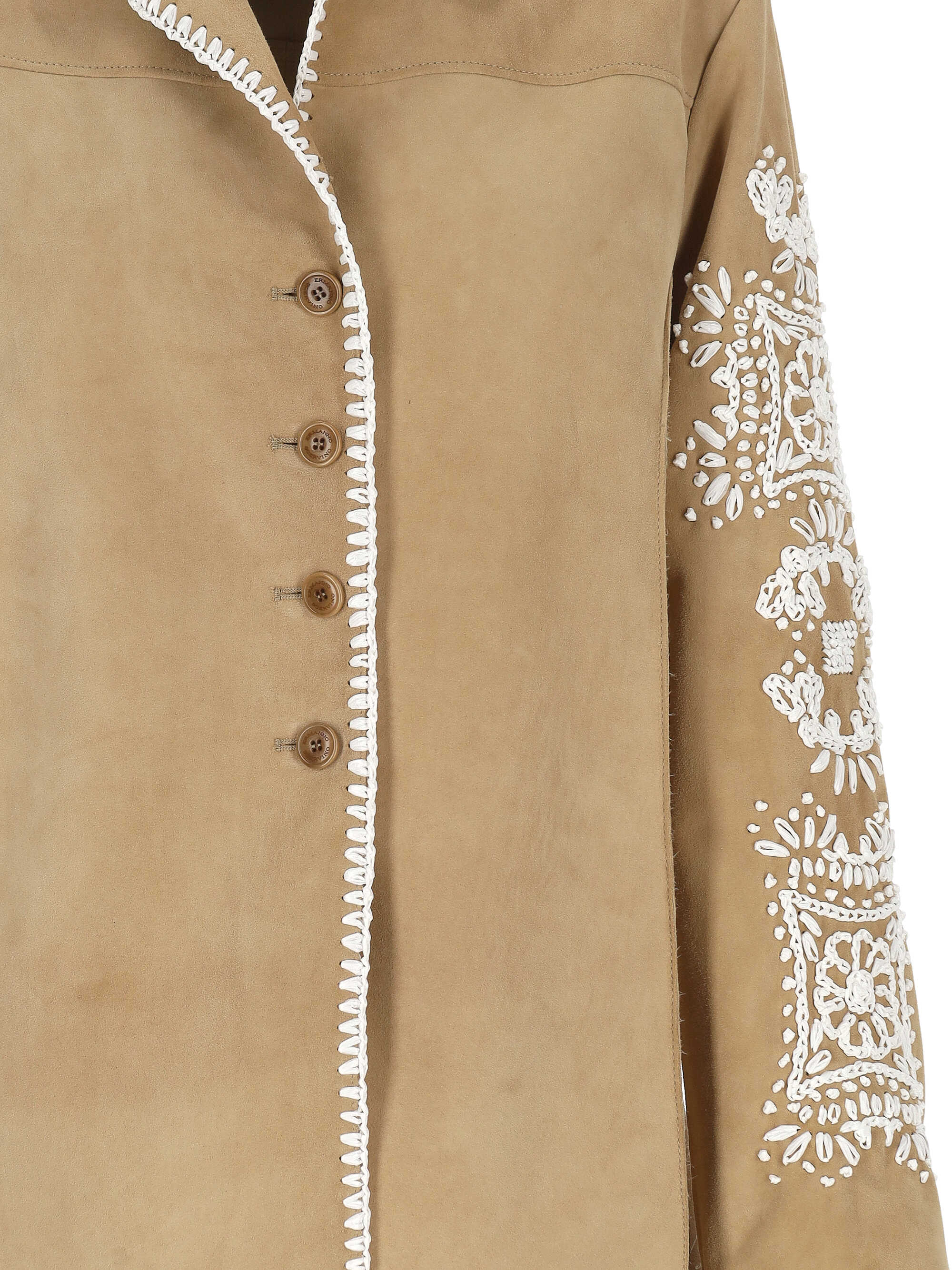Ermanno Scervino Jackets D480I732RIFQ51304 (ERMANNO SCERVINO / レザー&ファージャケット・コート ) | ERMANNO SCERVINO (エルマンノ シェルヴィーノ)(1)