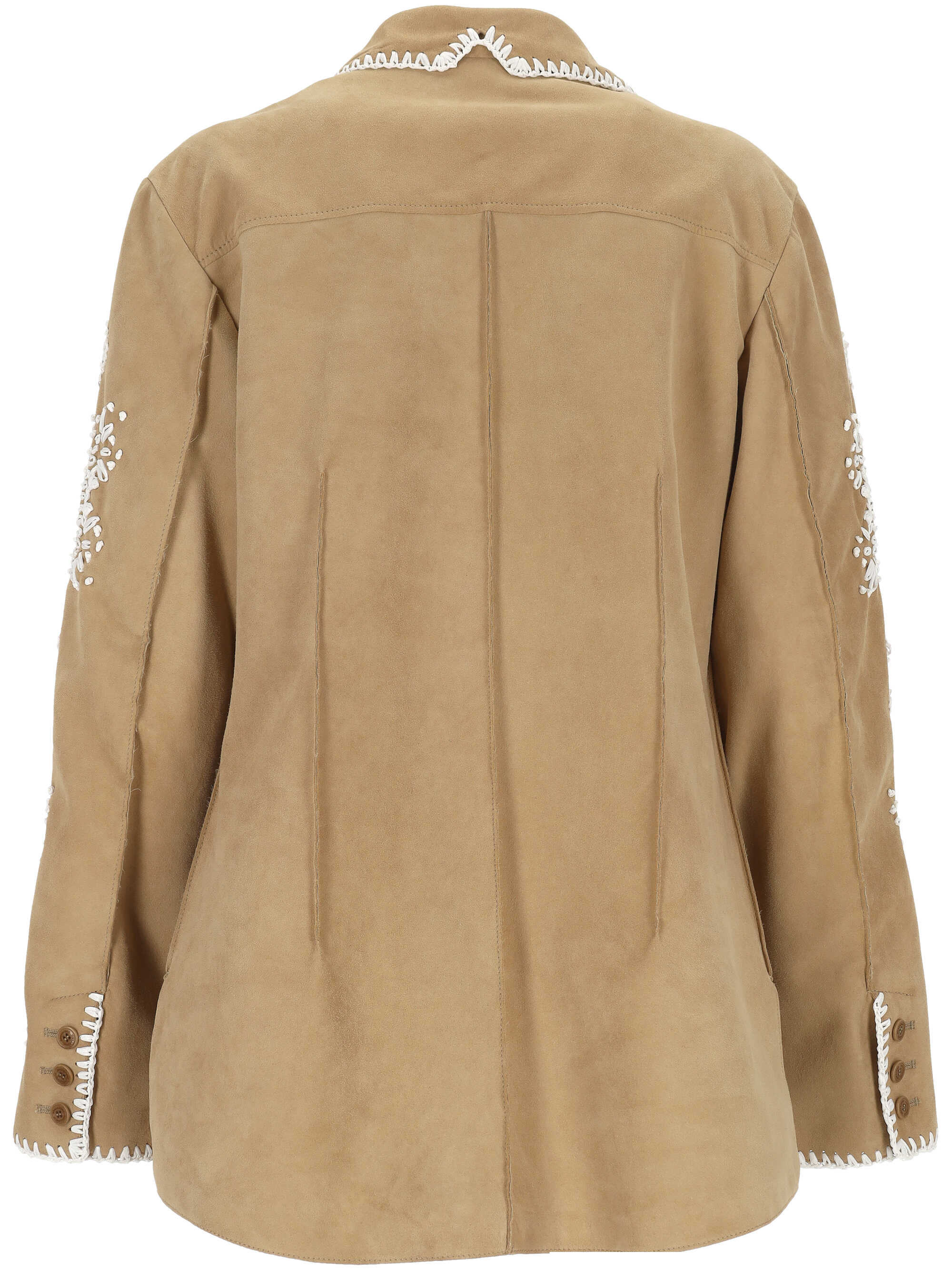 Ermanno Scervino Jackets D480I732RIFQ51304 (ERMANNO SCERVINO / レザー&ファージャケット・コート ) | ERMANNO SCERVINO (エルマンノ シェルヴィーノ)(2)