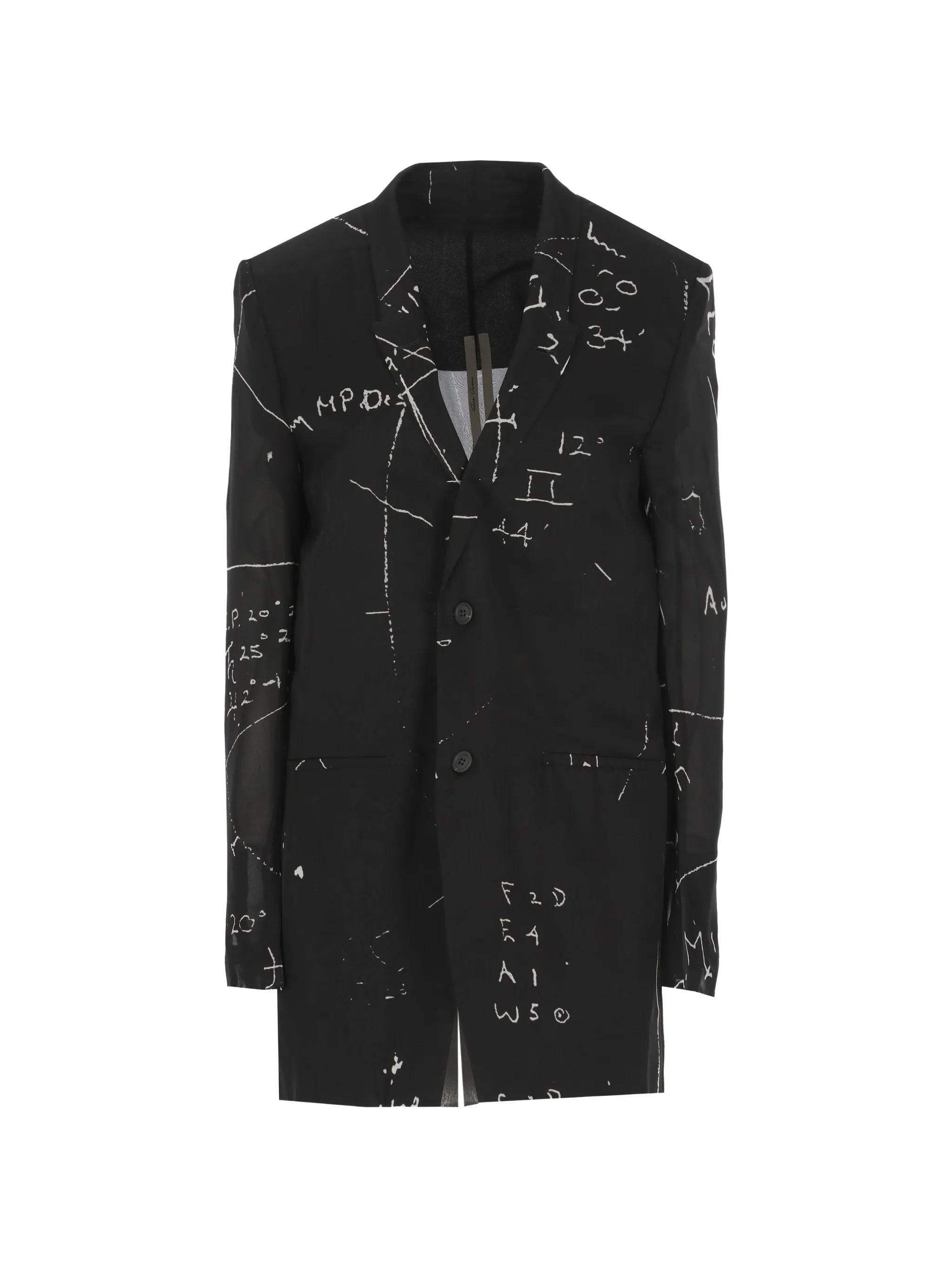 Rick Owens Jackets Black/Milk RP01F6752SP10911 (Rick Owens / ブレザー・ジャケット ) | Rick Owens (リック オウエンス)