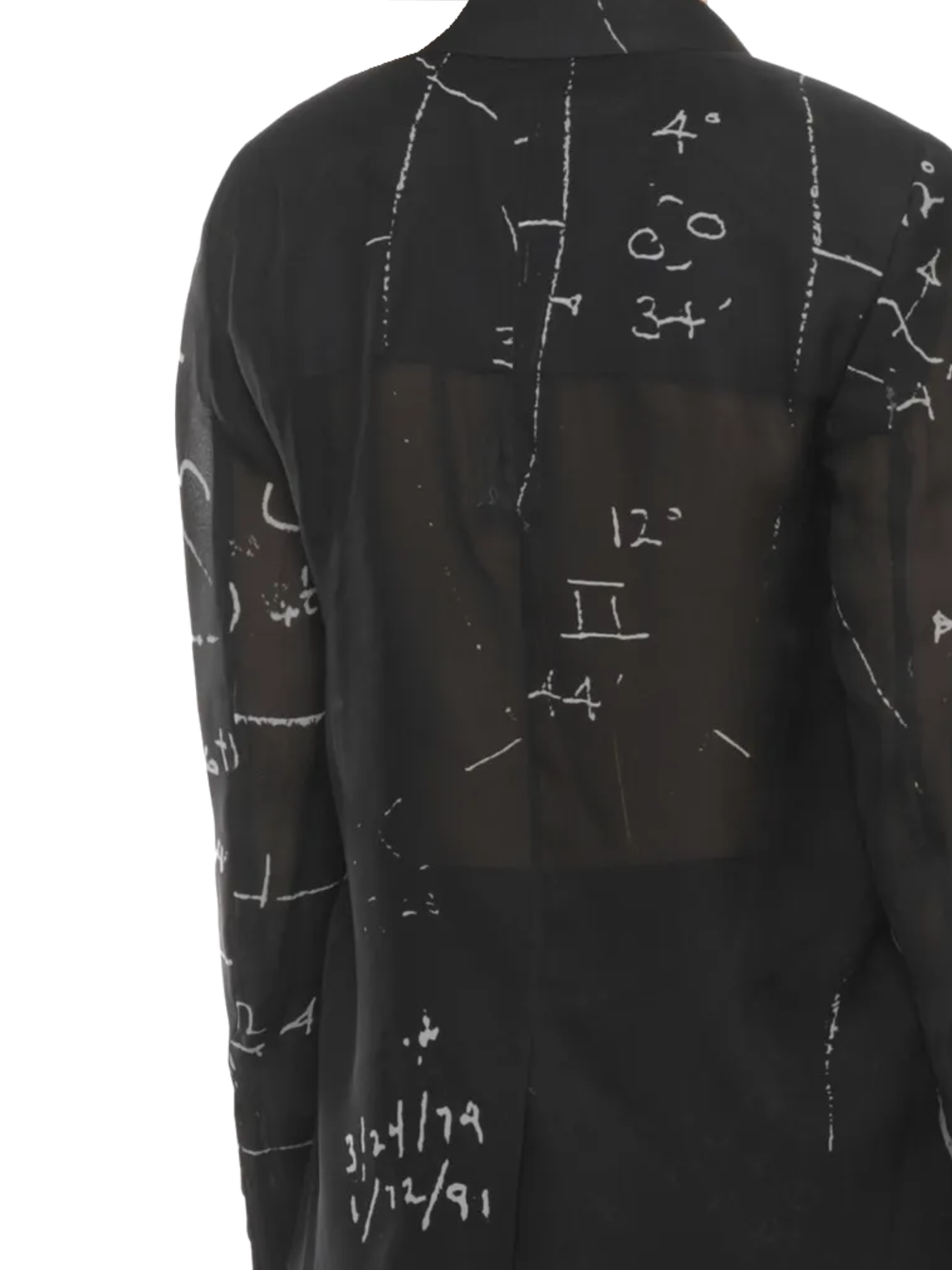 Rick Owens Jackets Black/Milk RP01F6752SP10911 (Rick Owens / ブレザー・ジャケット ) | Rick Owens (リック オウエンス)(2)