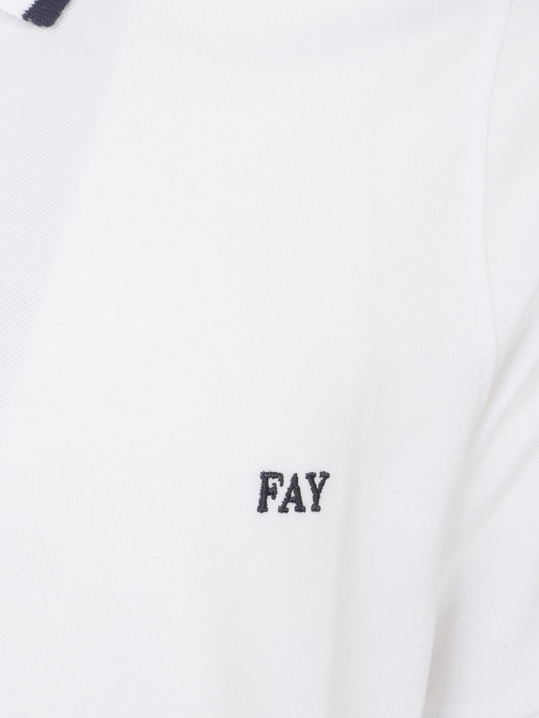 Fay T-shirts and Polos White NPMB252140STDWB001 (Fay / ポロシャツ ) | Fay (フェイ)(1)