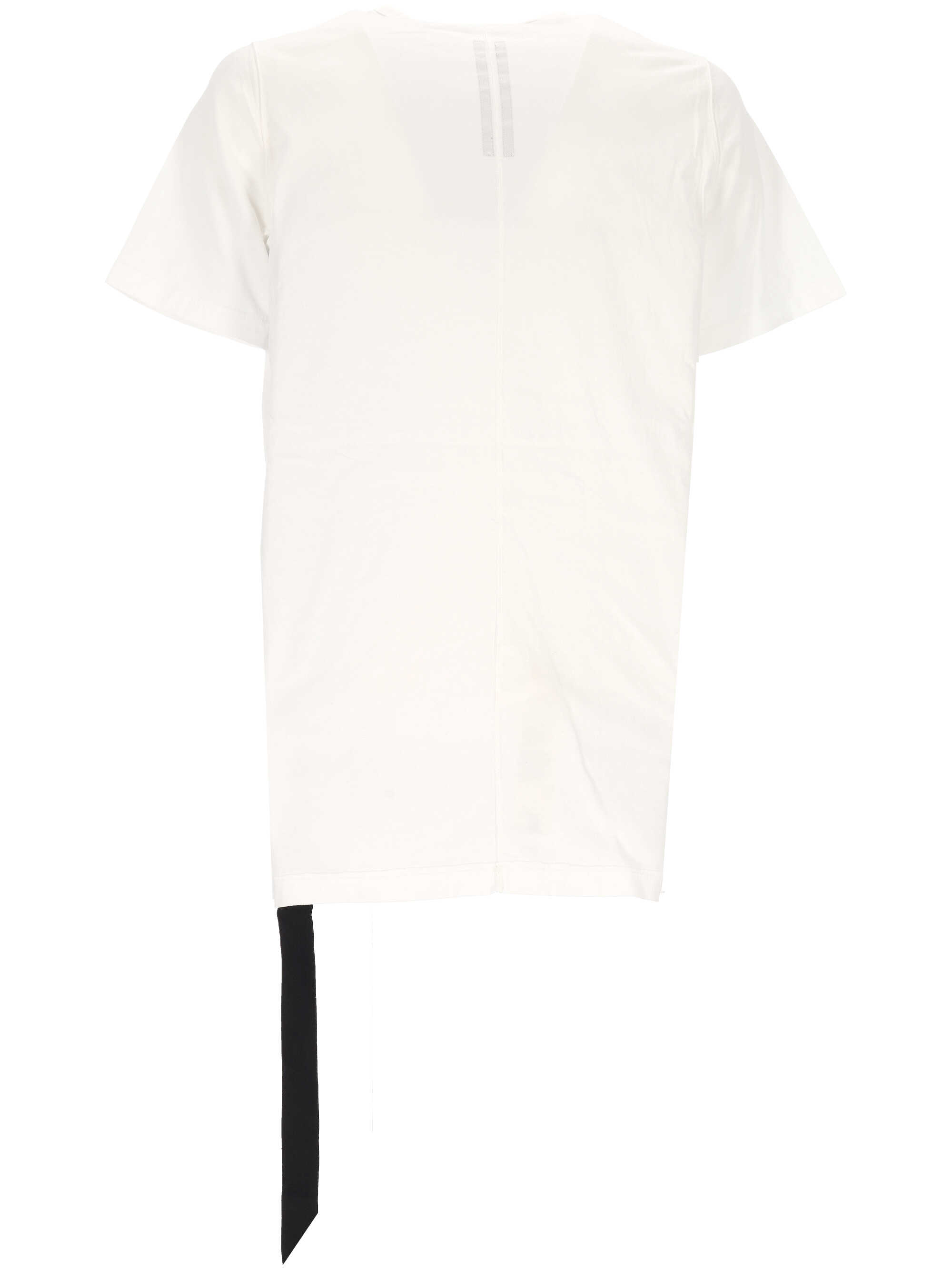 RICK OWENS DRKSHDW T-shirts and Polos Milk/black DU01F4250RNEP7P1109 (Rick Owens DRKSHDW / Tシャツ・カットソー ) | Rick Owens DRKSHDW (リック オウエンス ダークシャドウ)(2)