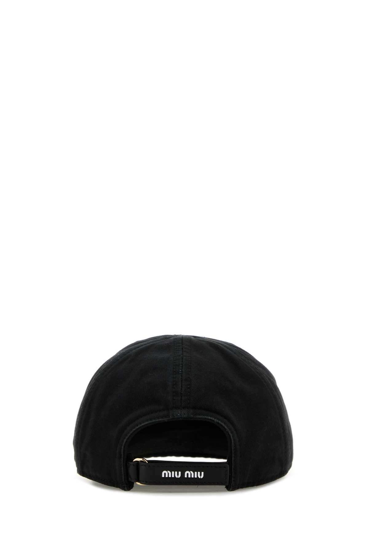 Slate cotton baseball cap 5HC3702CR2F0002 (MIU MIU / 帽子 ) | MIU MIU (ミュウミュウ)(2)